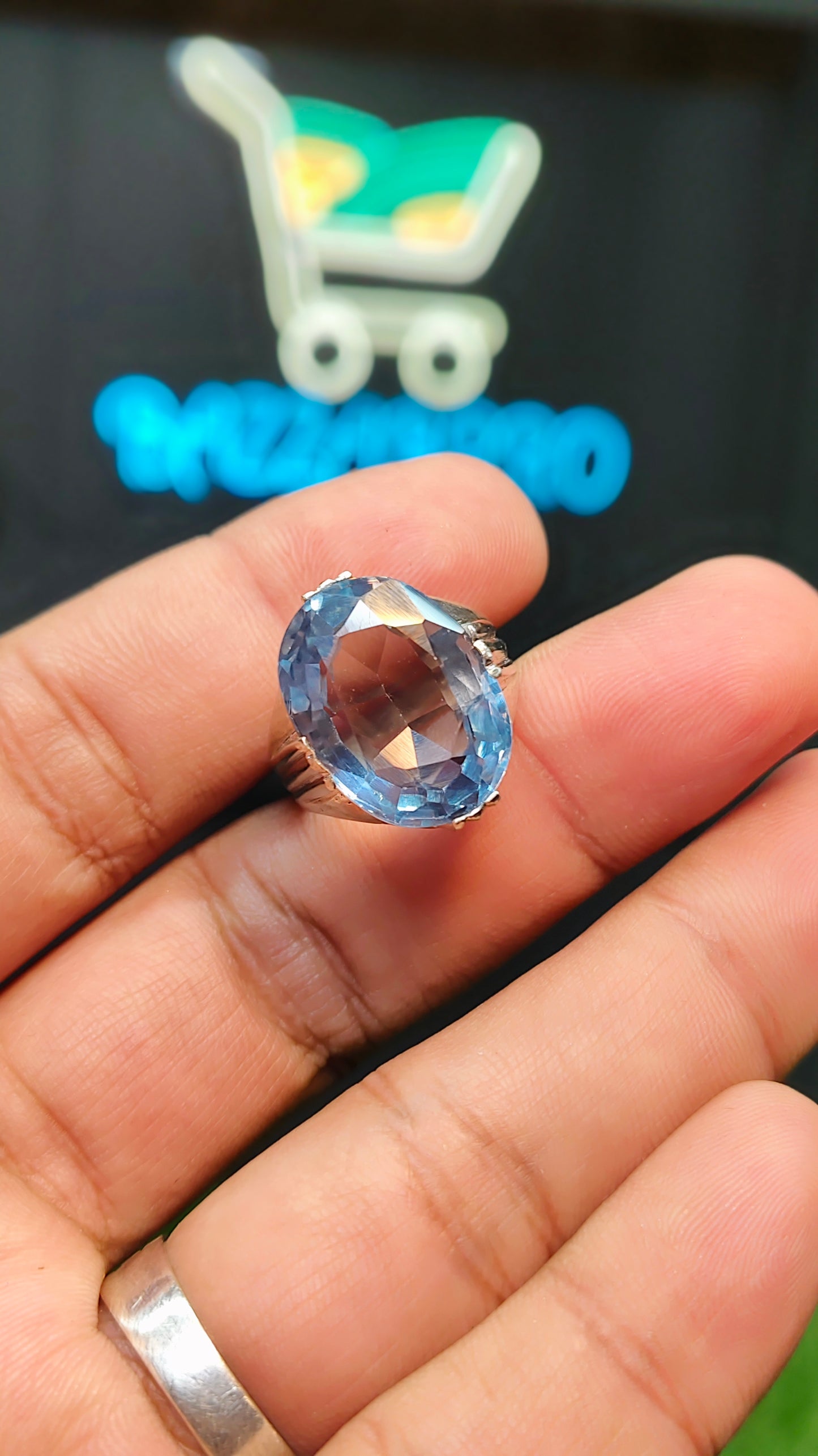 Blue Topaz Ring