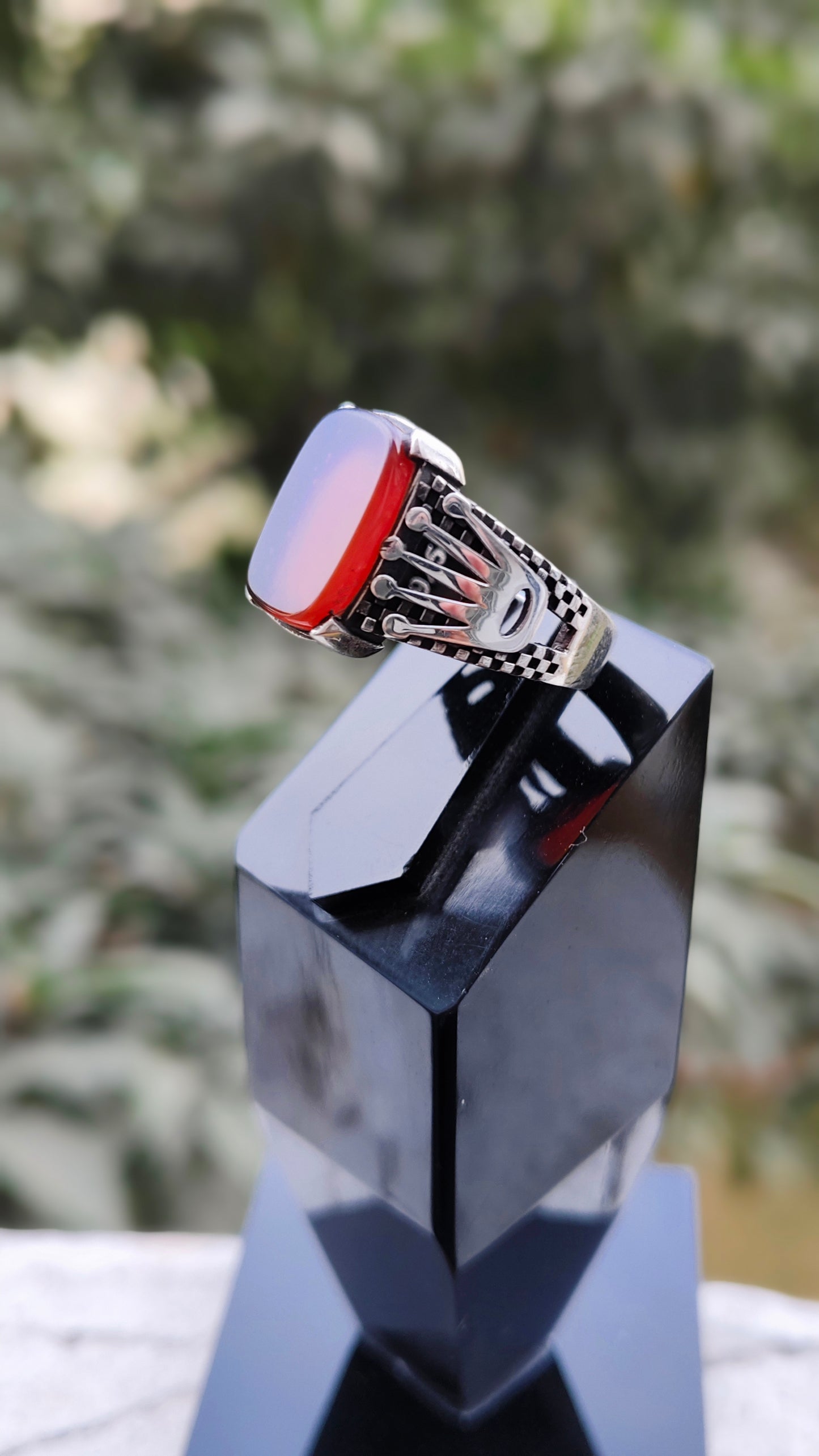 Yamni Aqeeq Turkish Ring