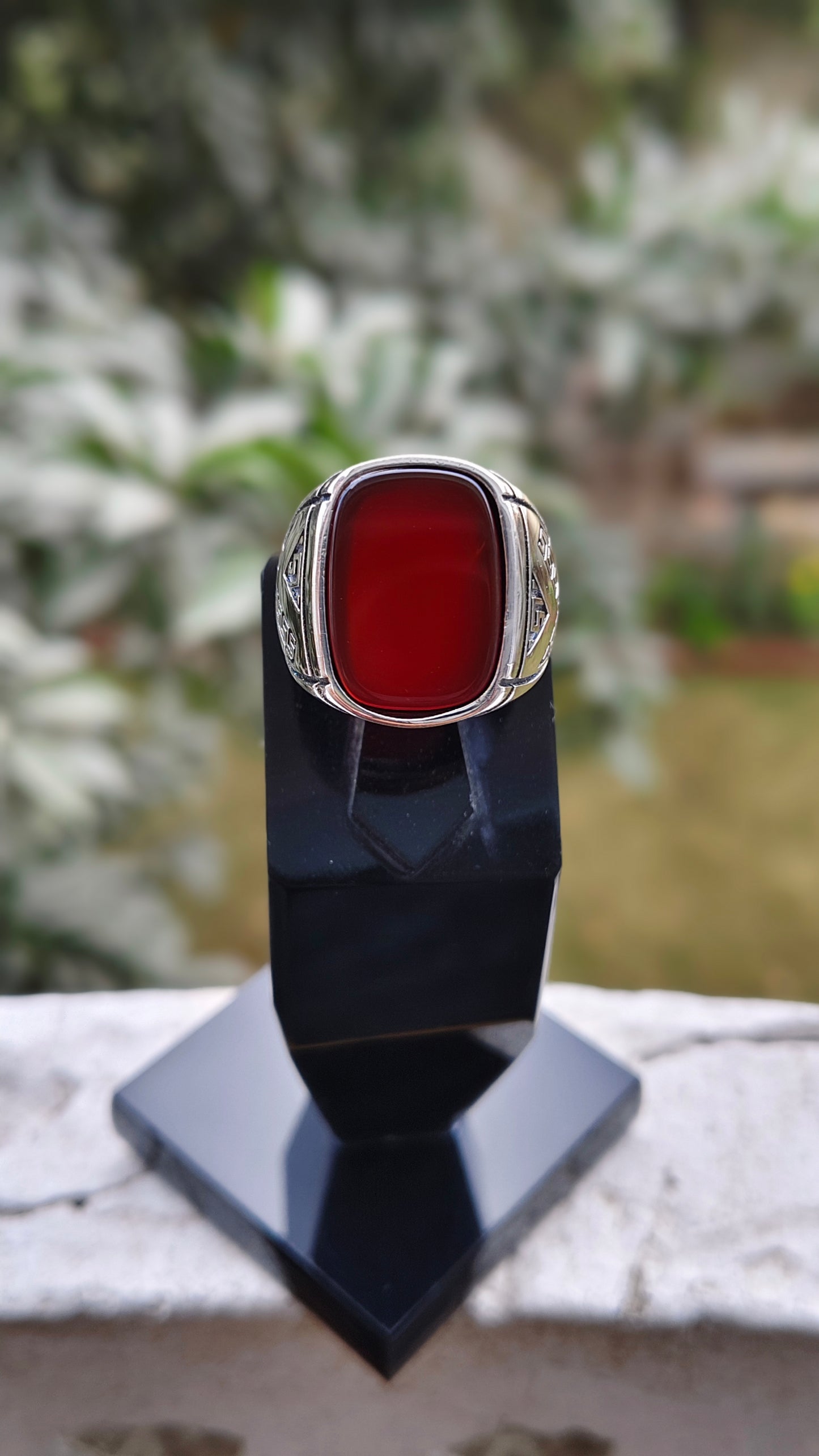 Yamni Aqeeq Turkish Ring