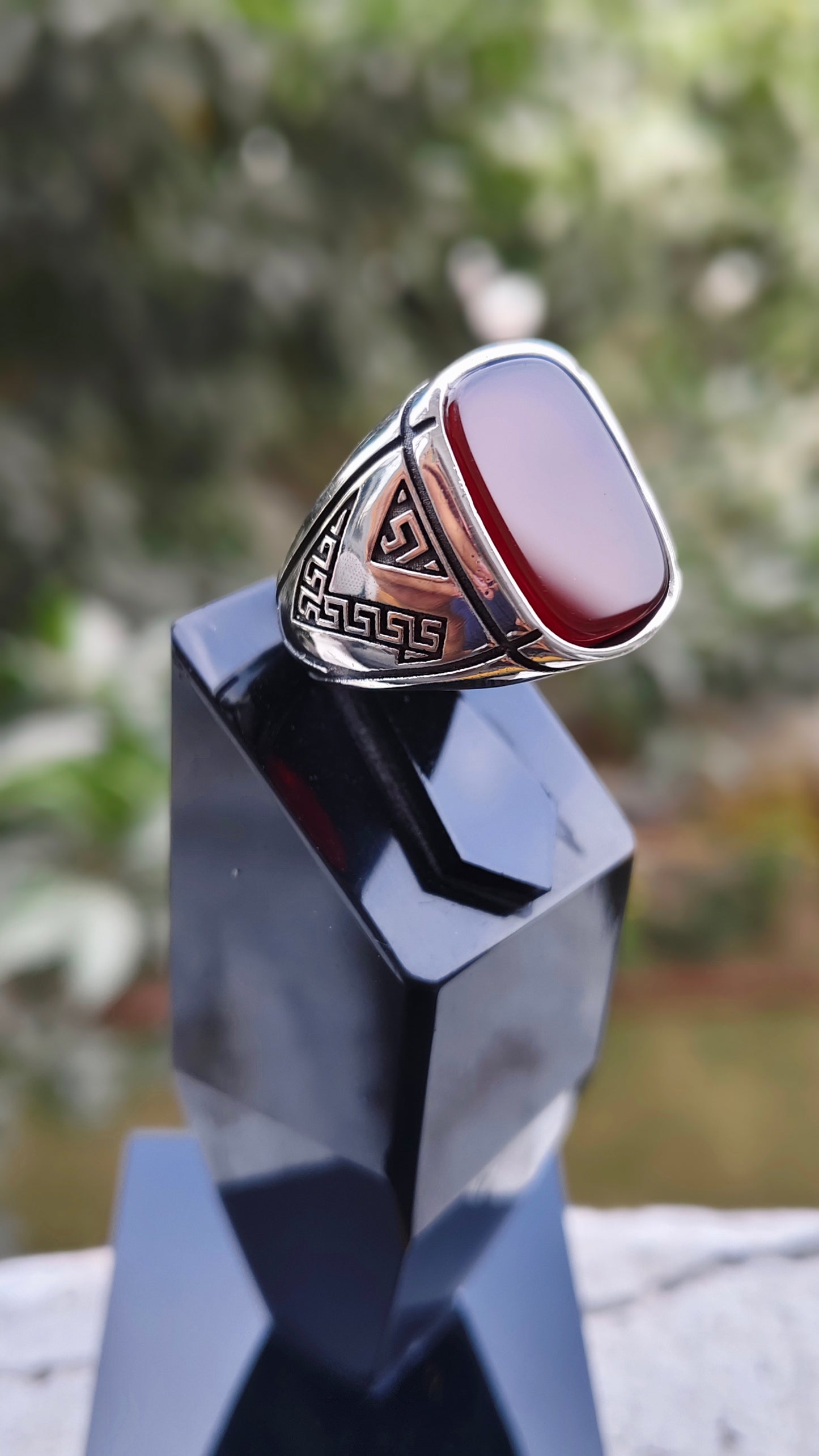 Yamni Aqeeq Turkish Ring