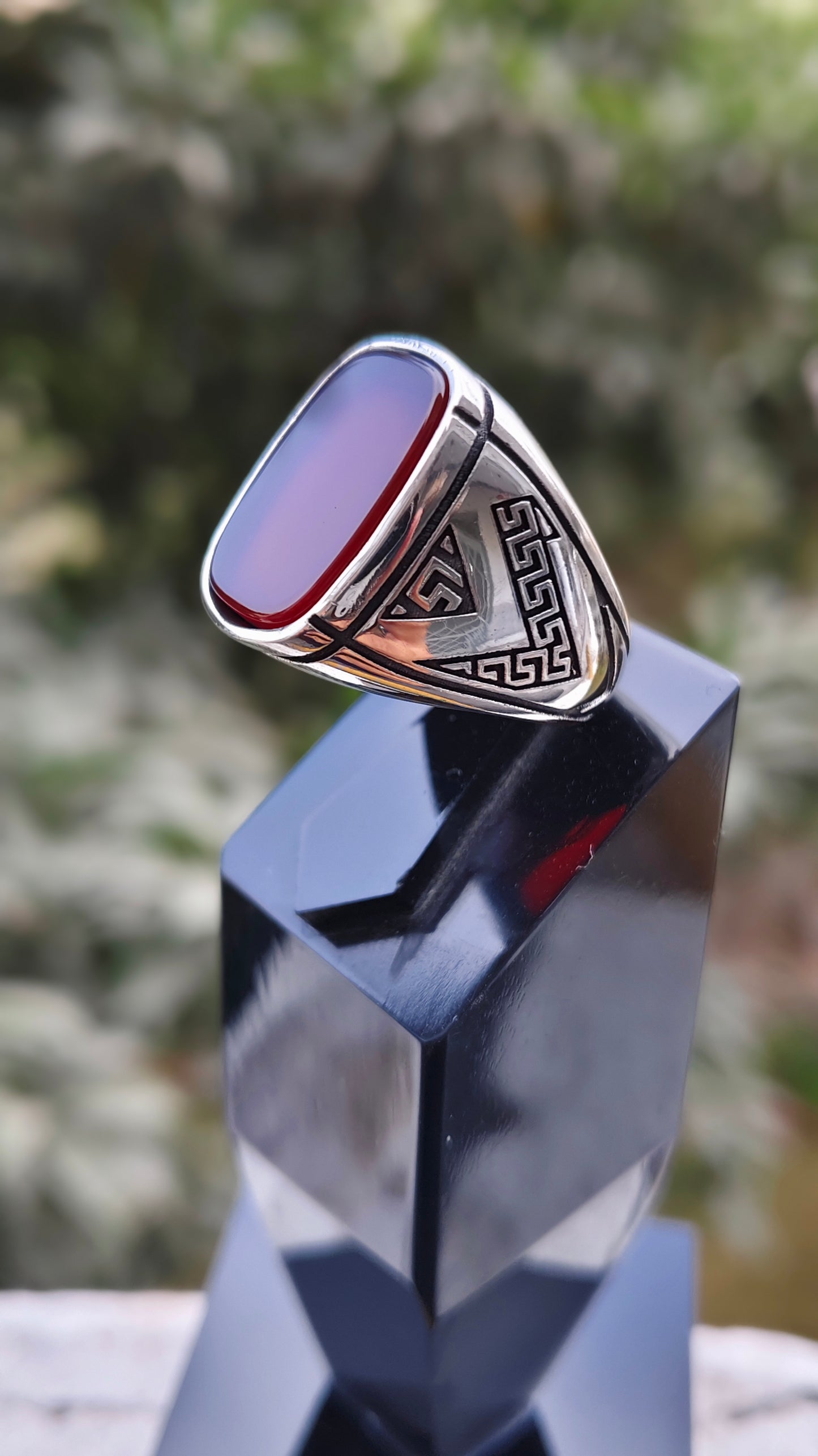 Yamni Aqeeq Turkish Ring
