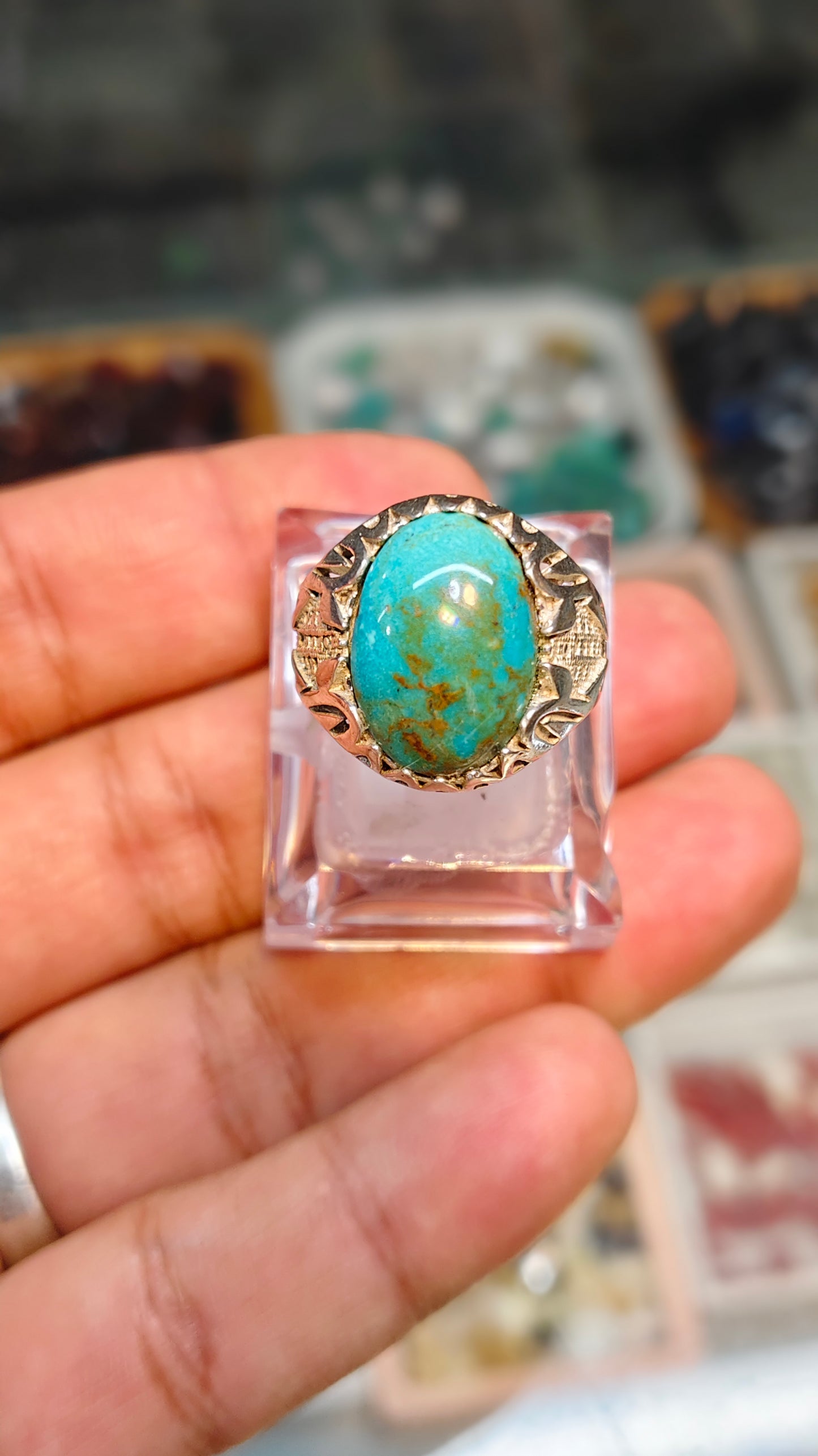 Hussani Feroza Ring