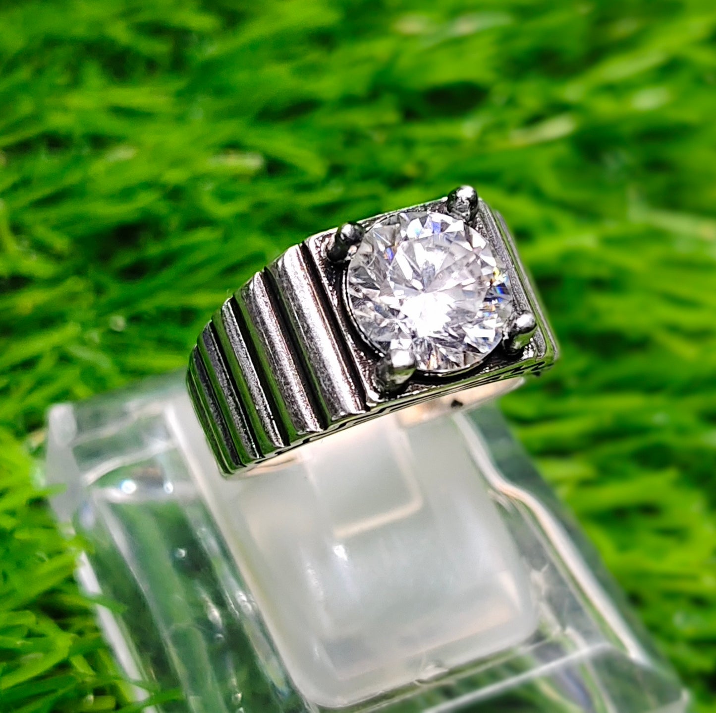White Moissanite Diamond