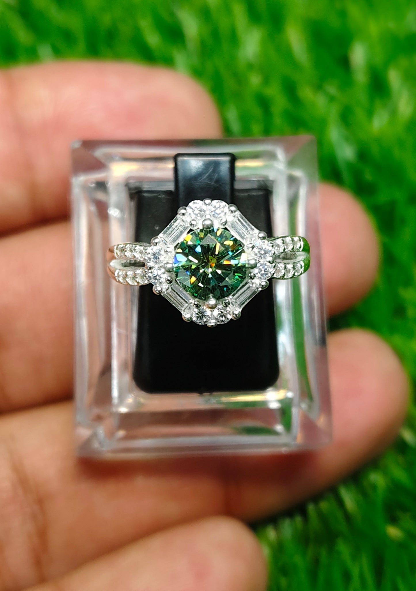 Moissanite Ring