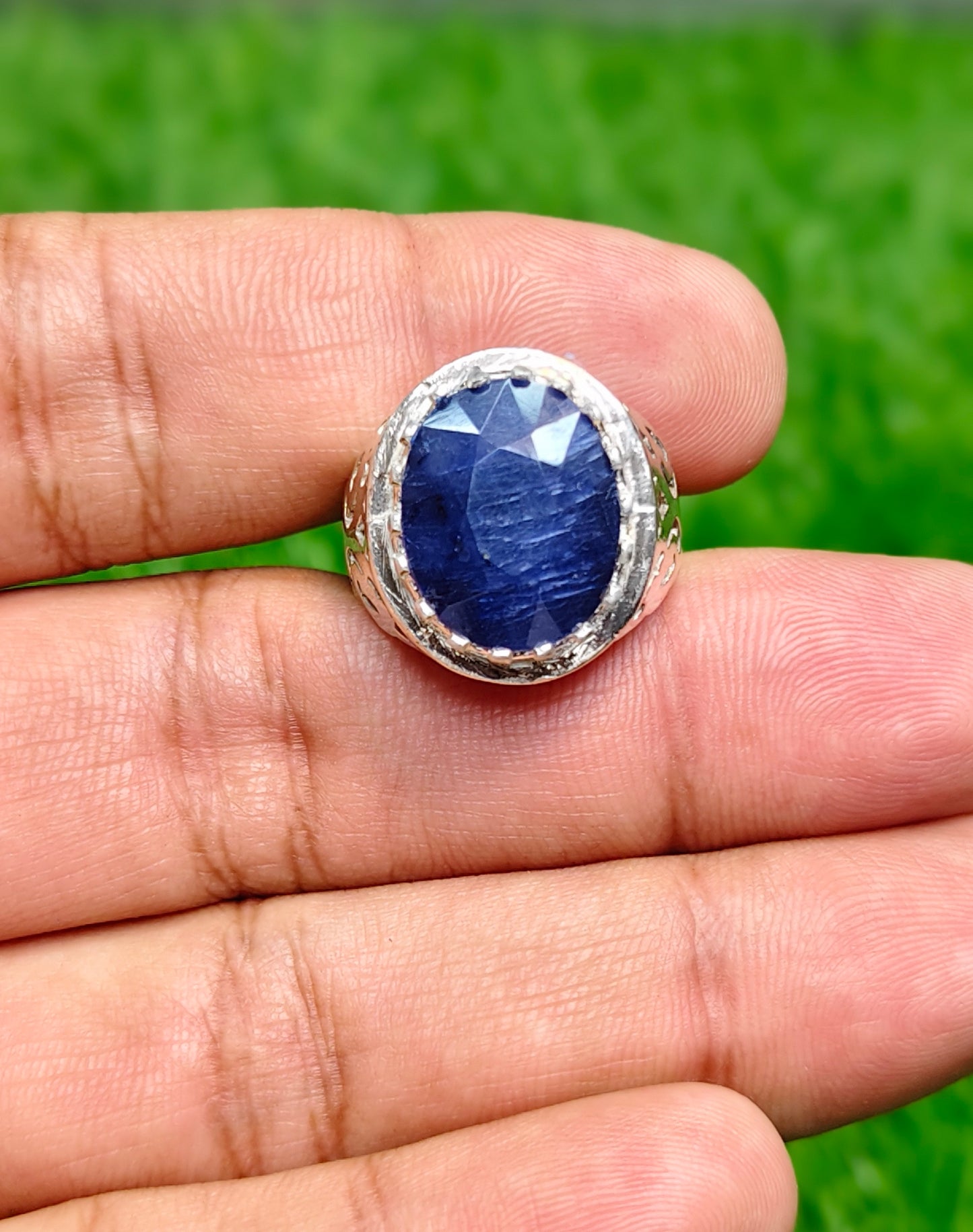 Premium Quality Neelam Ring