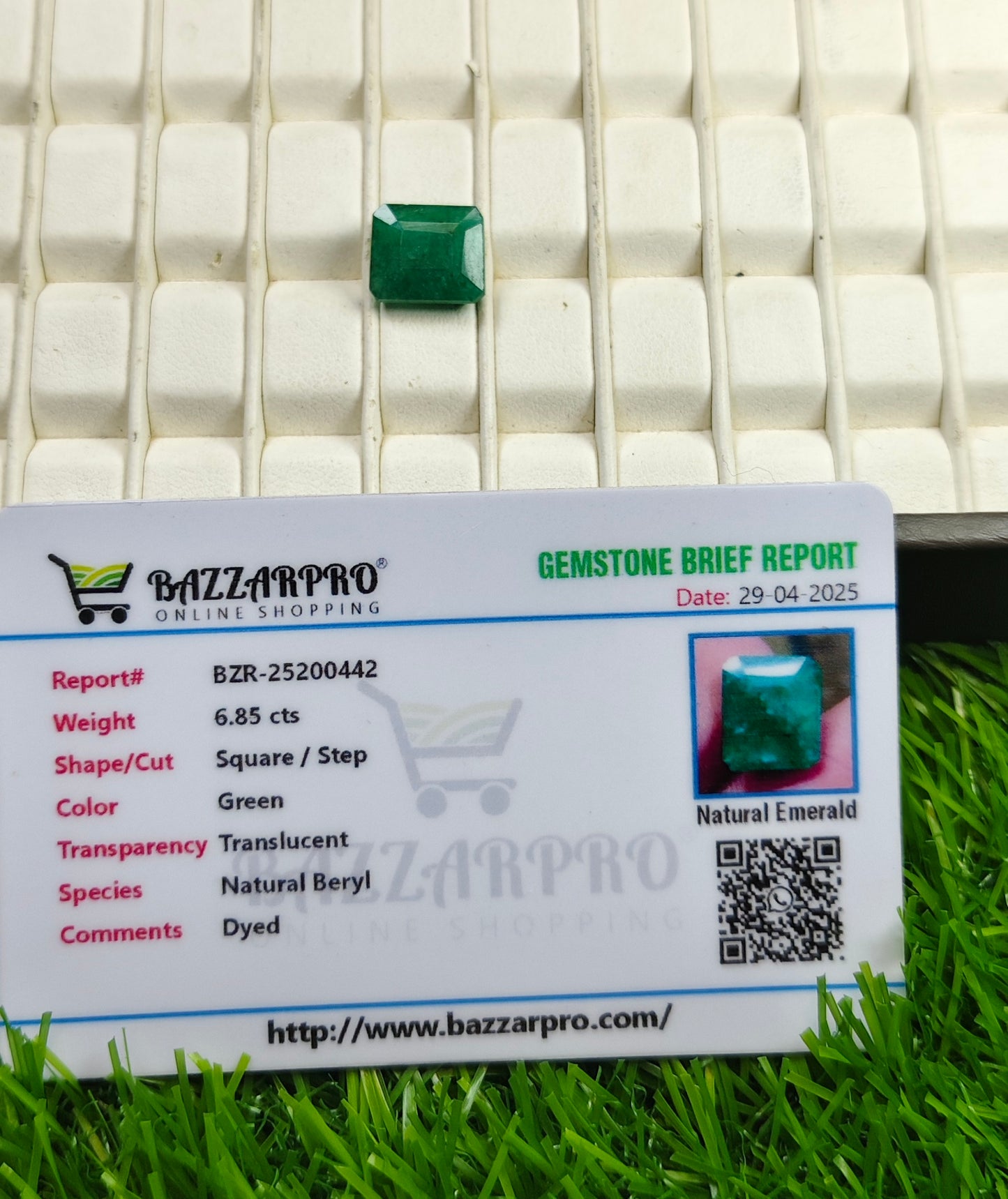 Zamurd With Lab certificate