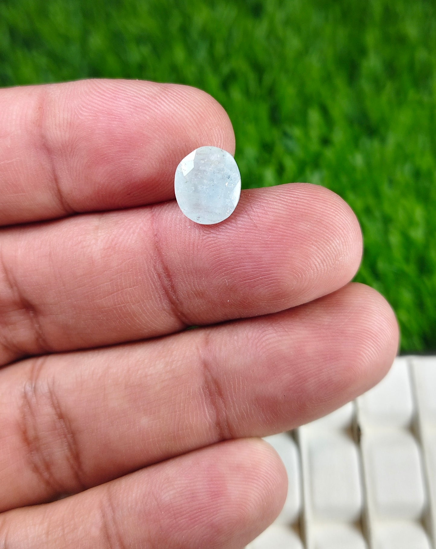 Aquamarine With Lab certificate