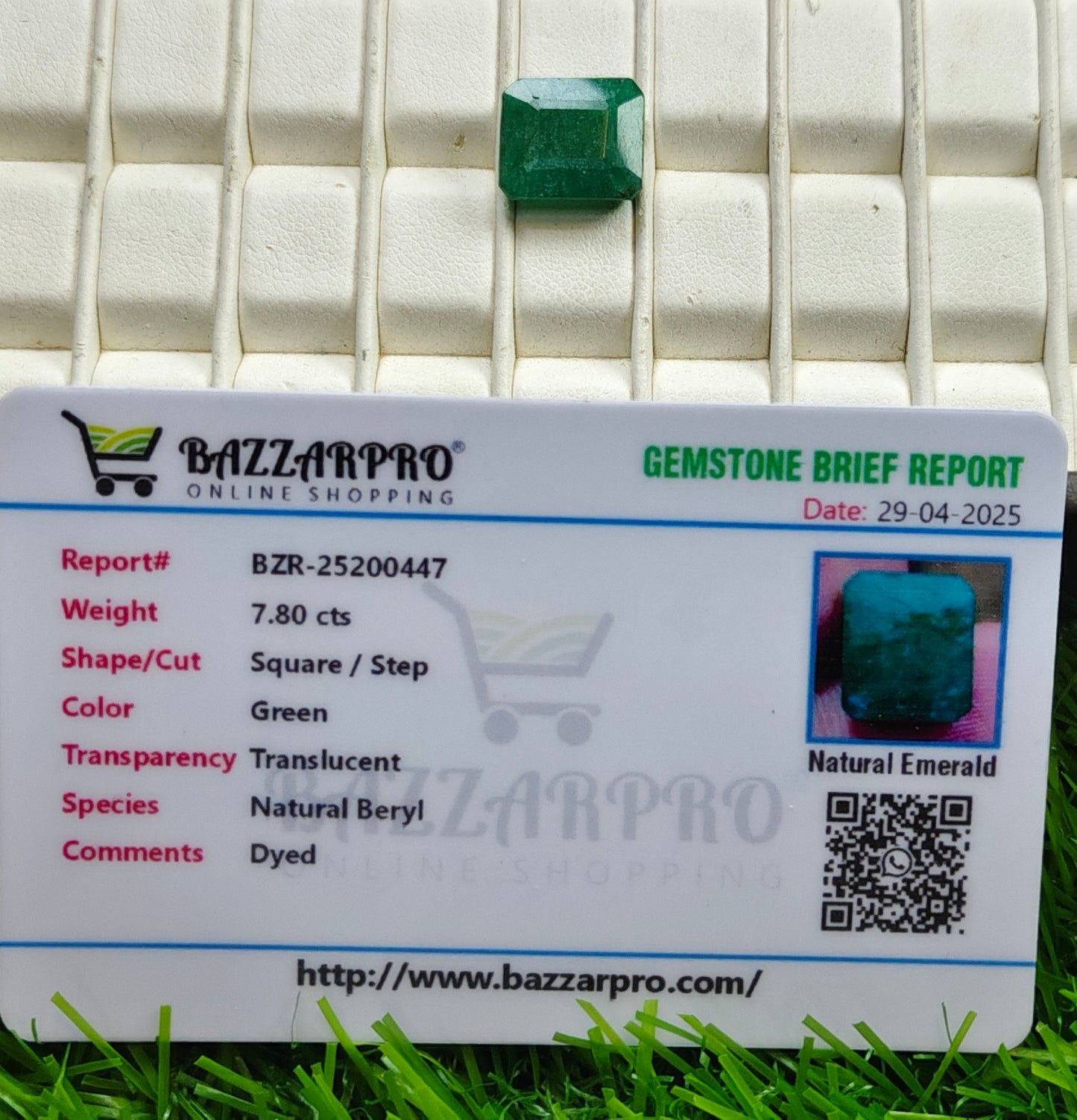 Zamurd With Lab certificate