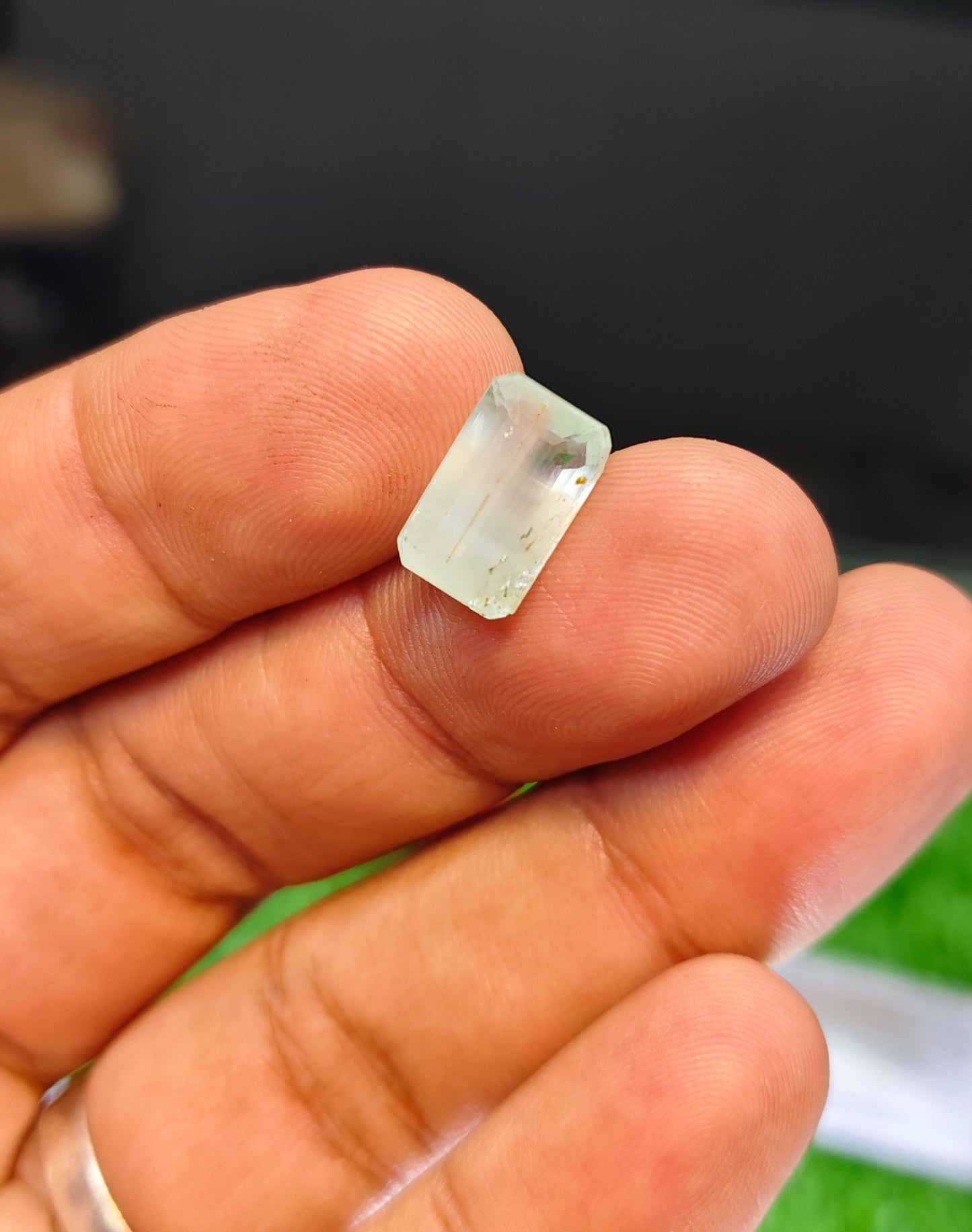 Aquamarine With Lab Certificate