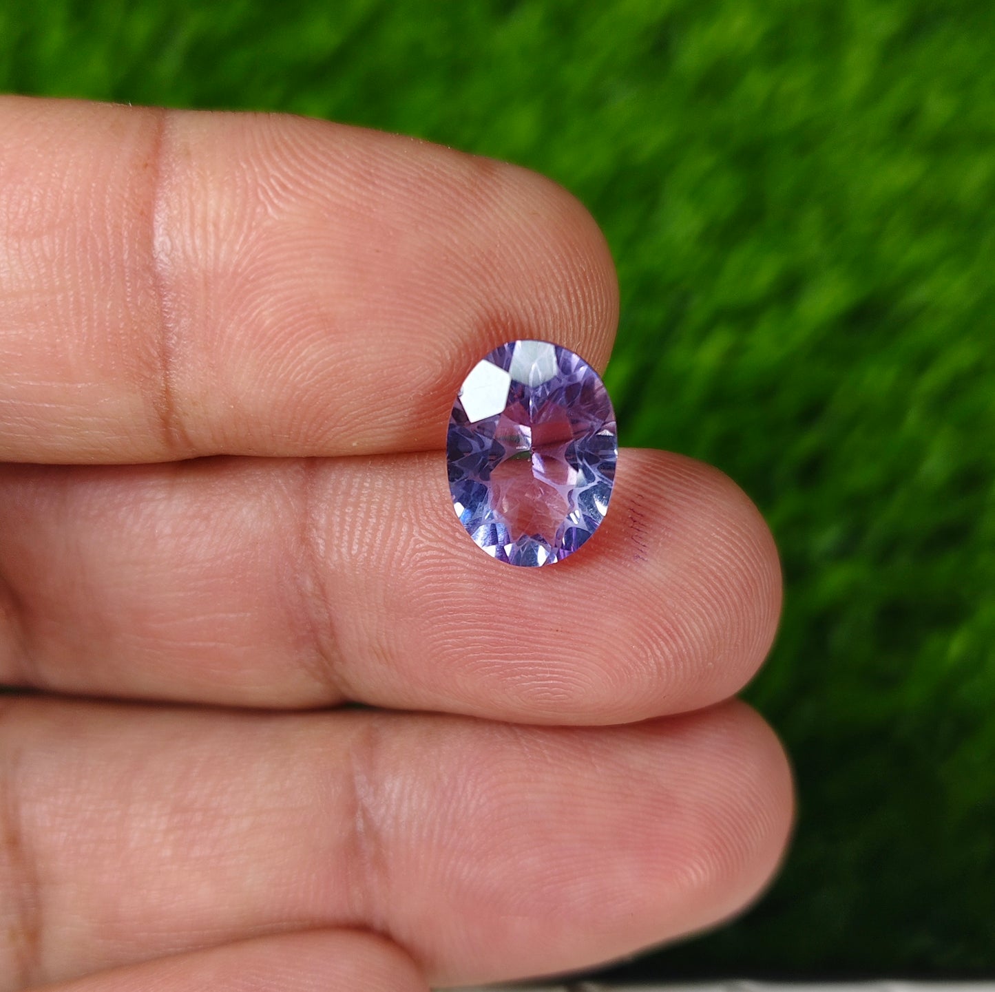 Laser Cut Amethyst With Lab certificate