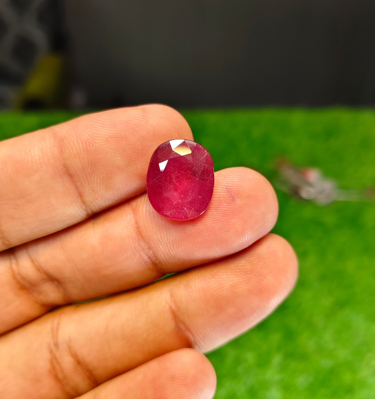 Premium Ruby With Lab certificate