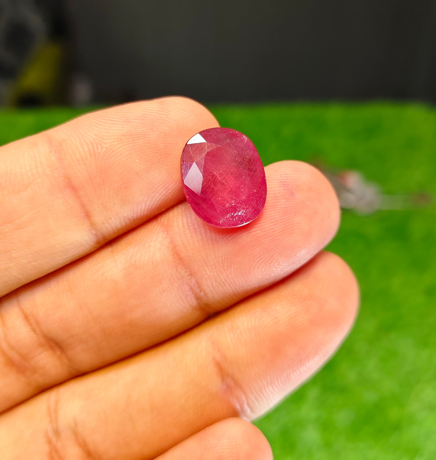 Premium Ruby With Lab certificate