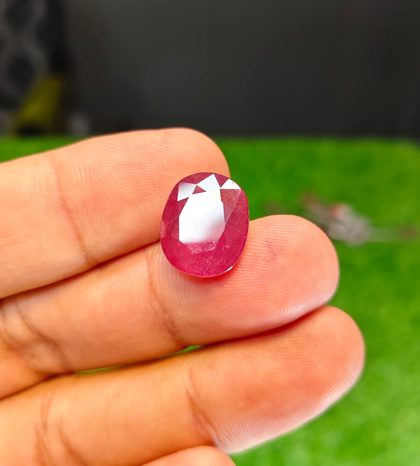 Premium Ruby With Lab certificate
