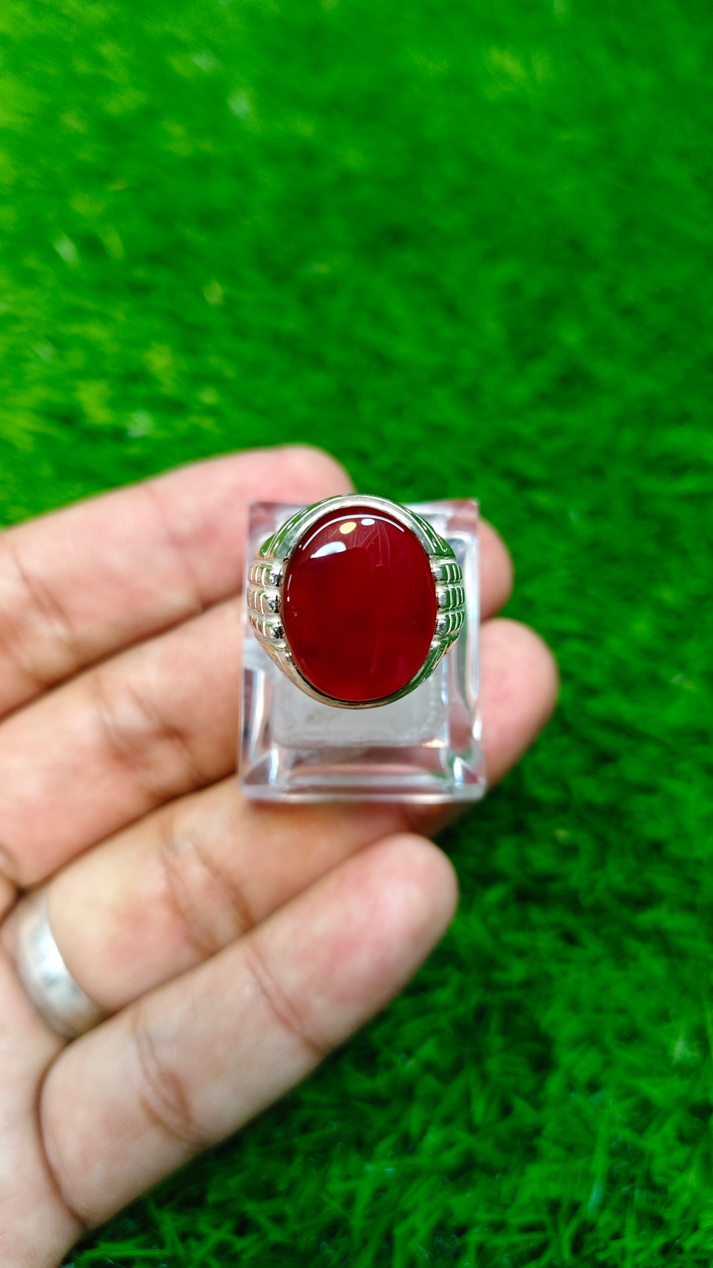 Yamni Aqeeq Ring