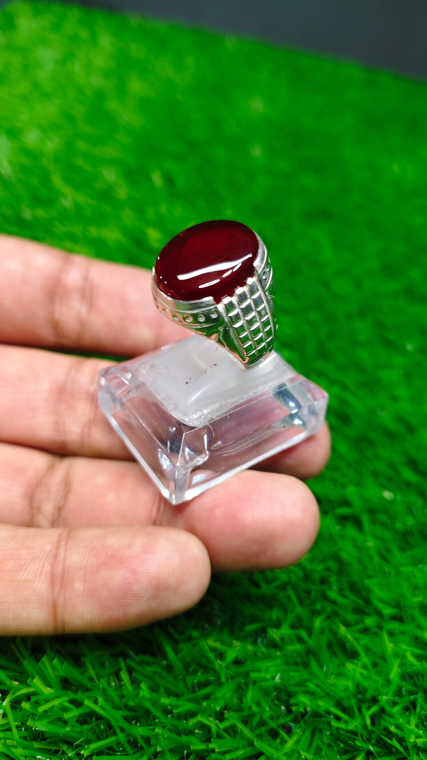 Yamni Aqeeq Ring