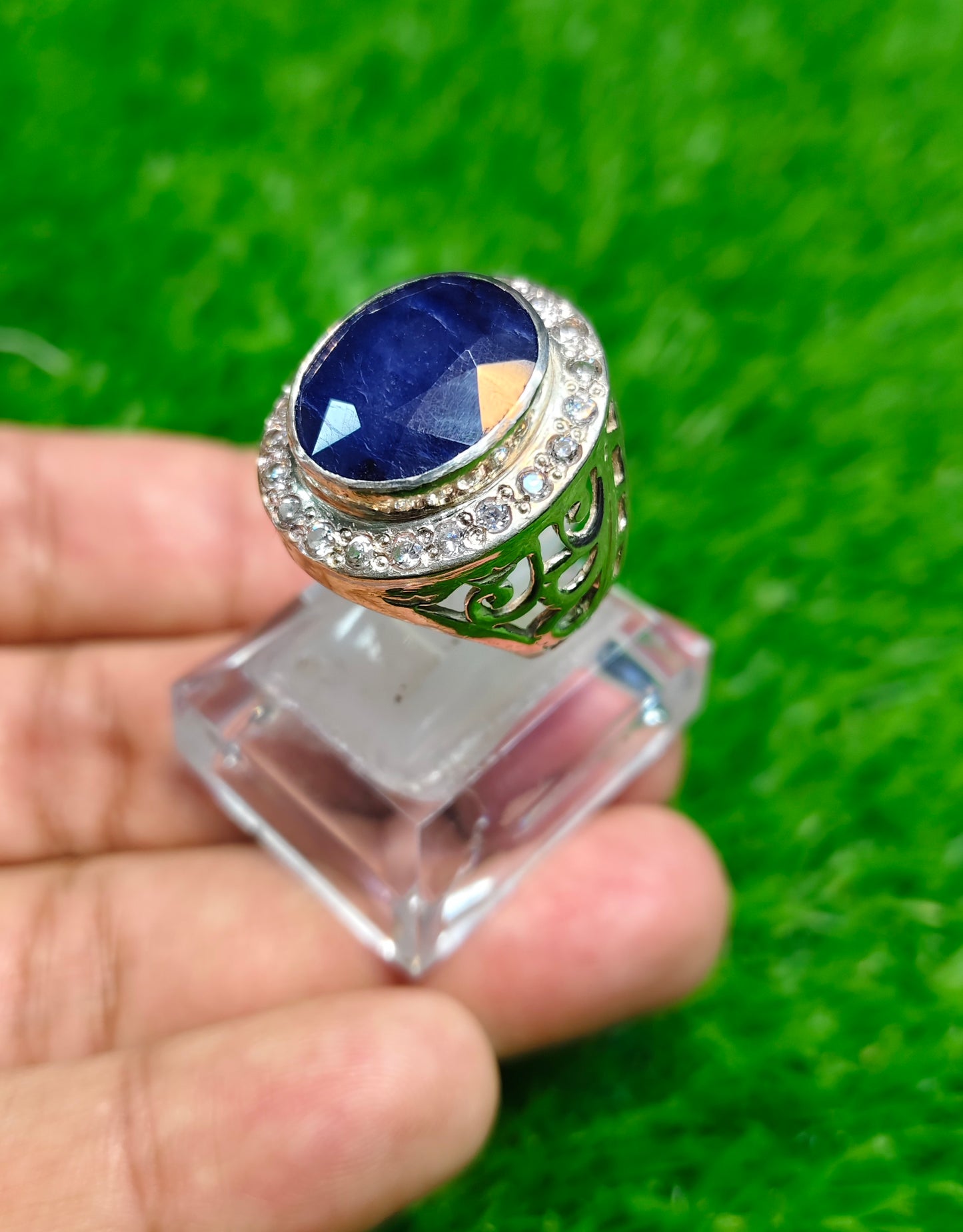 Big Size Neelam Ring