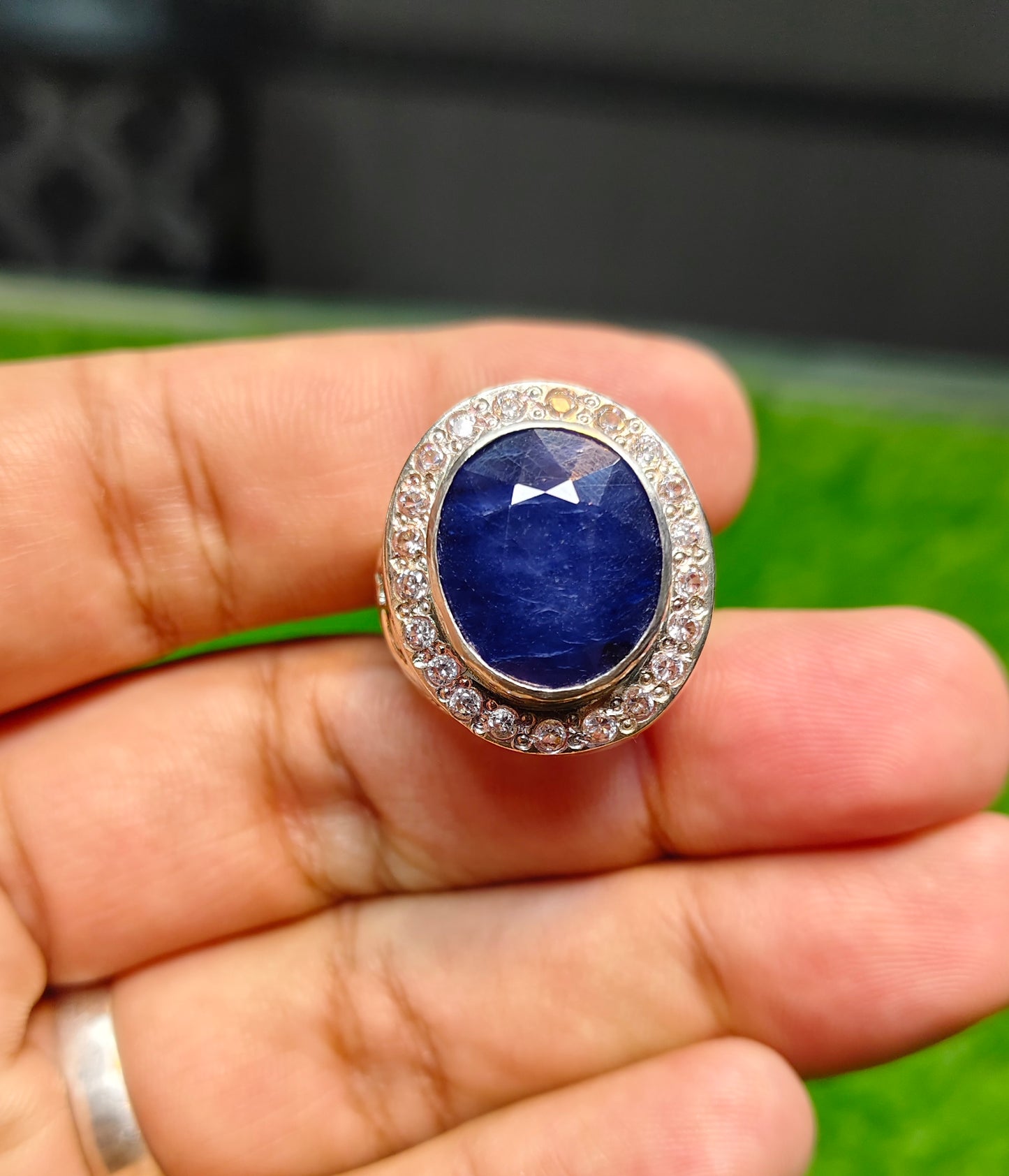 Big Size Neelam Ring