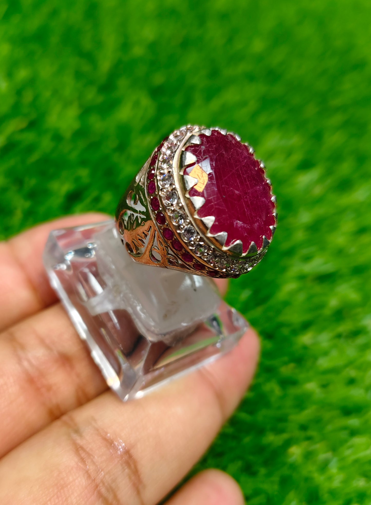 Big Size Ruby Ring