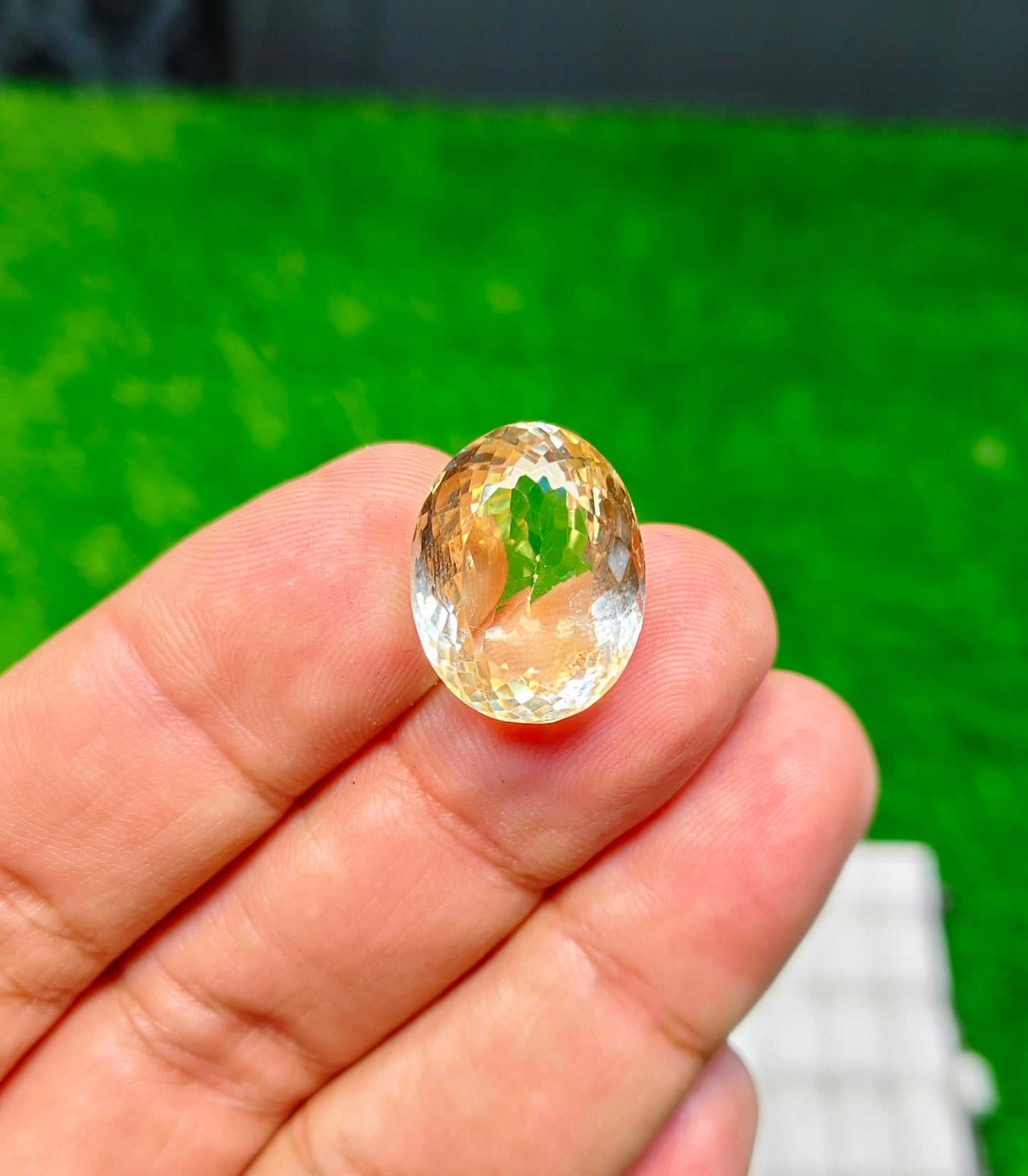 Citrine With lab certificate