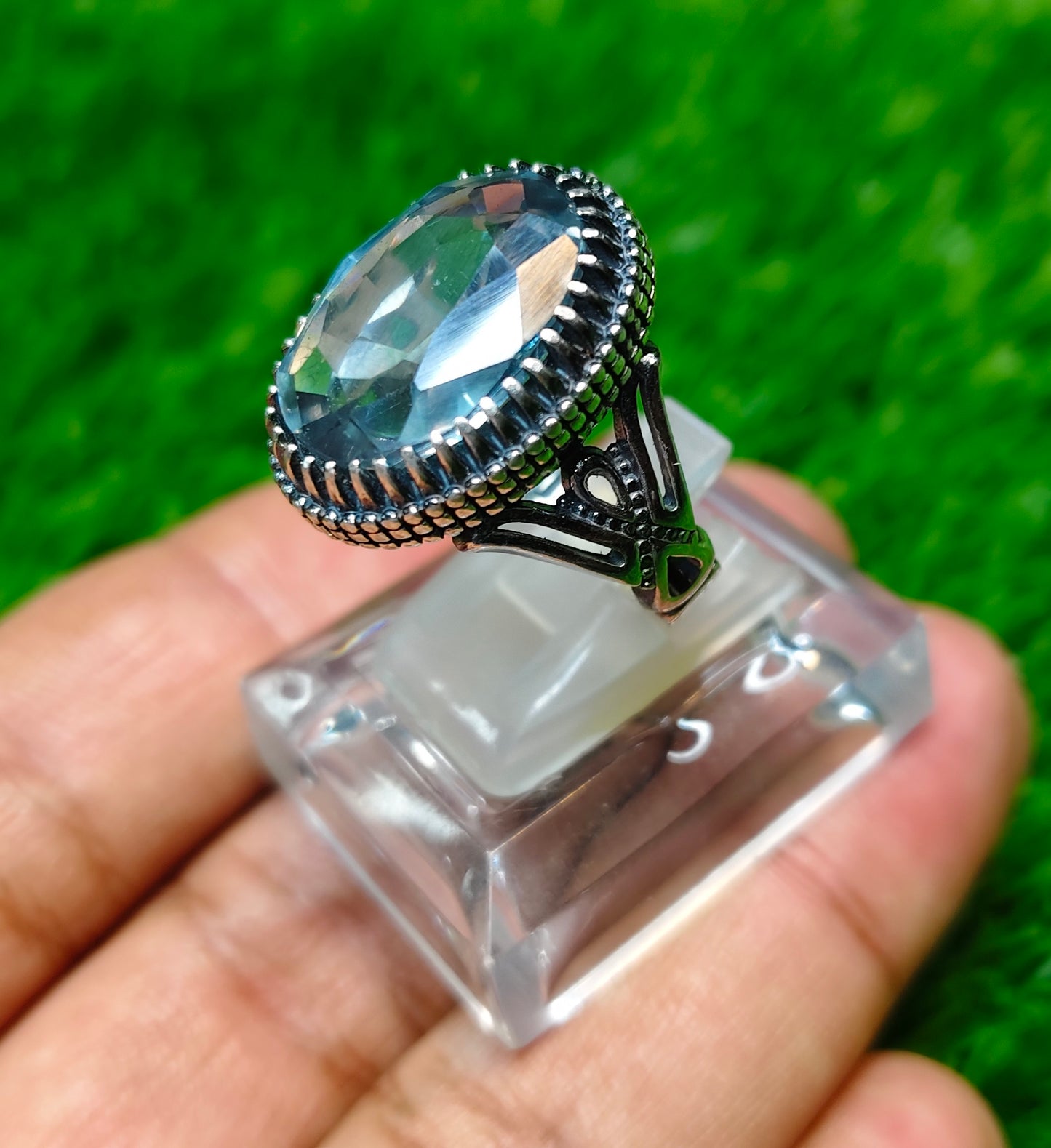 Aquamarine Ring