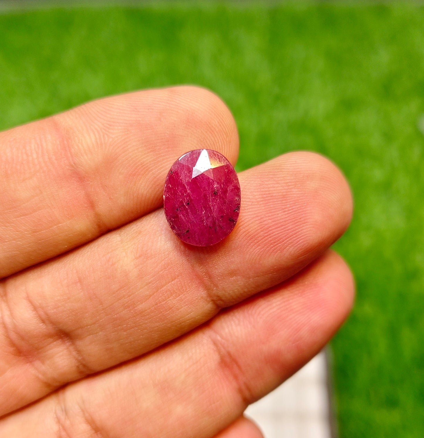 Ruby Stone With Lab Certificte