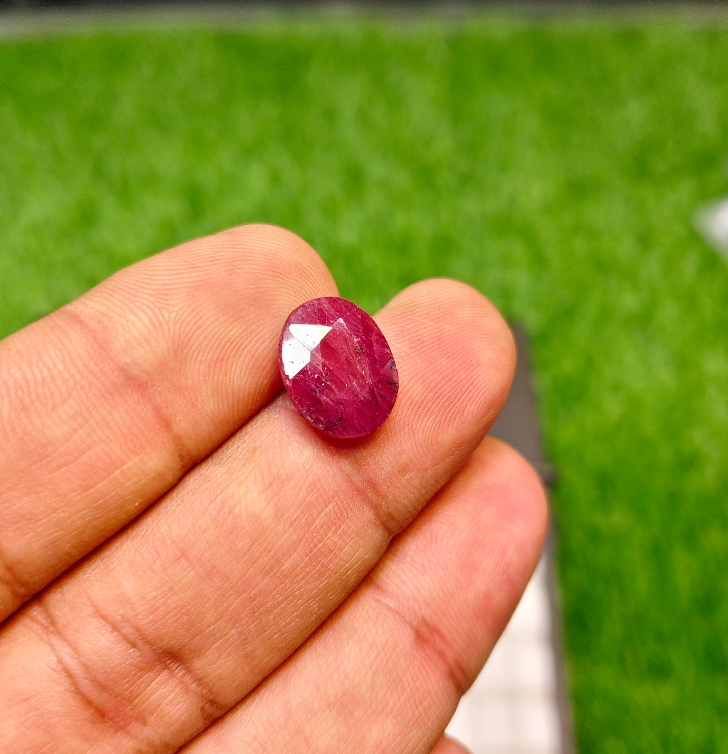 Ruby Stone With Lab Certificte