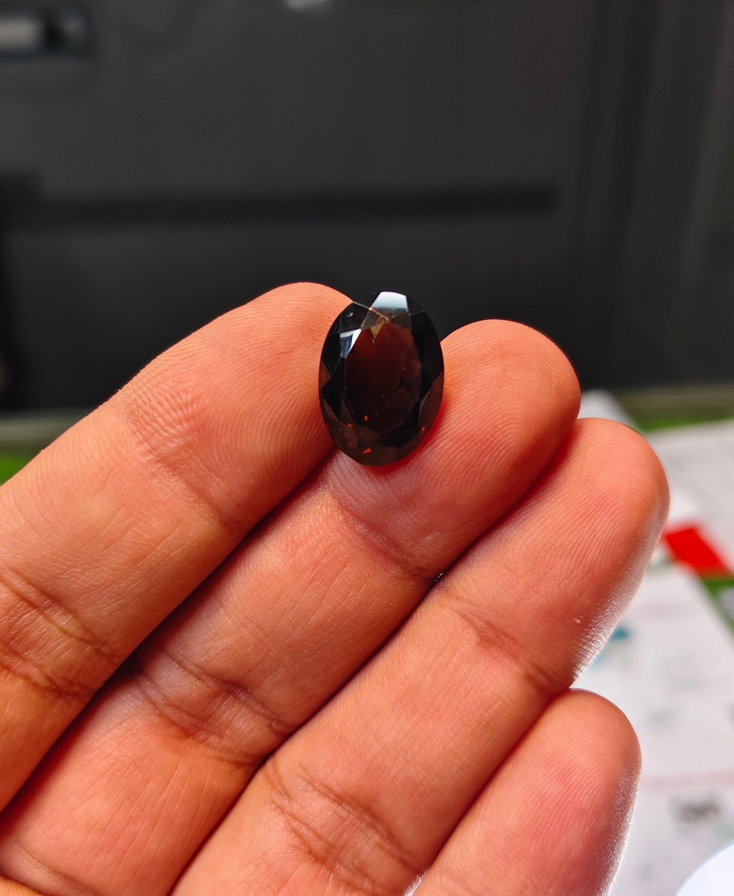 Smokey Quartz With Lab certificate