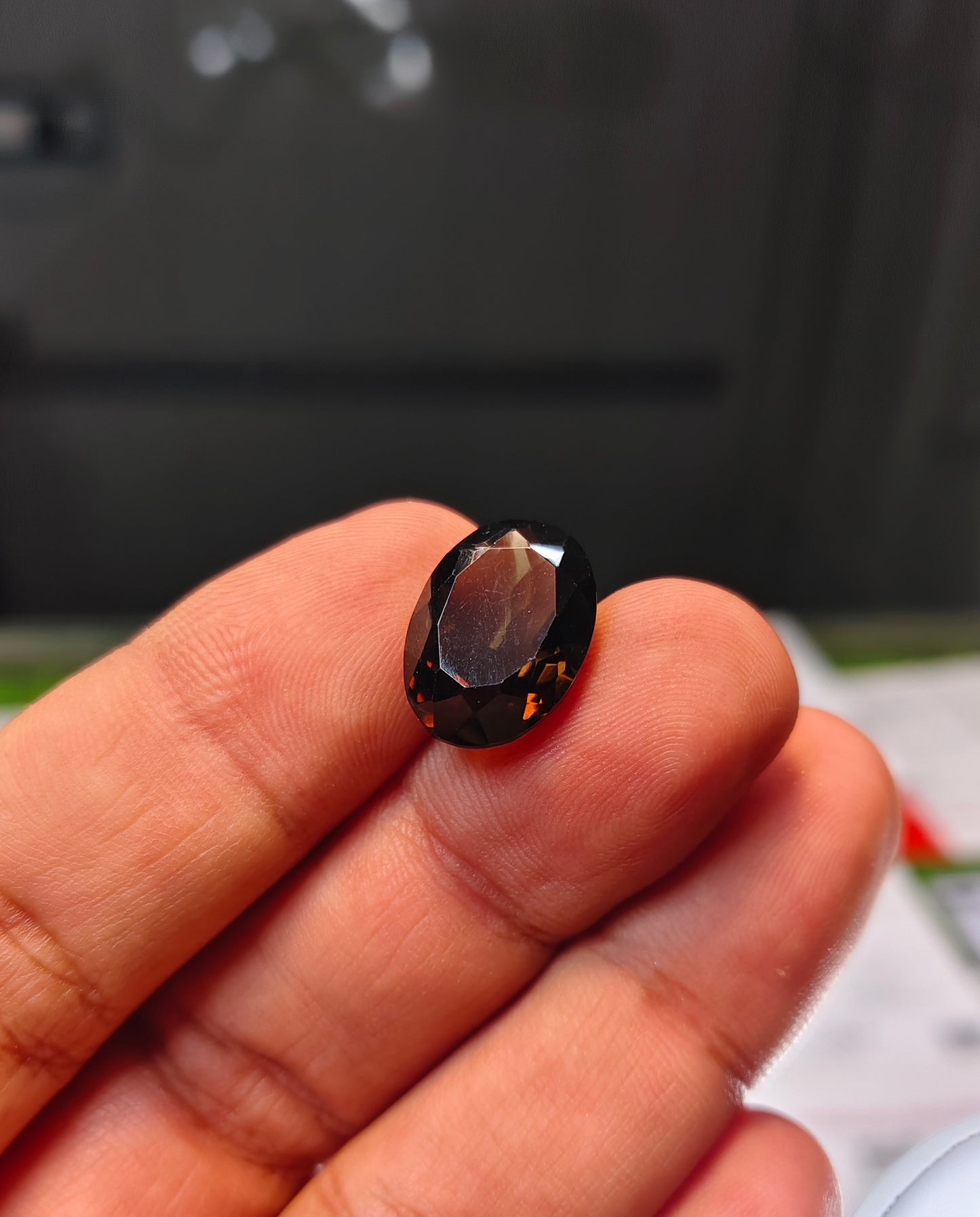 Smokey Quartz With Lab certificate
