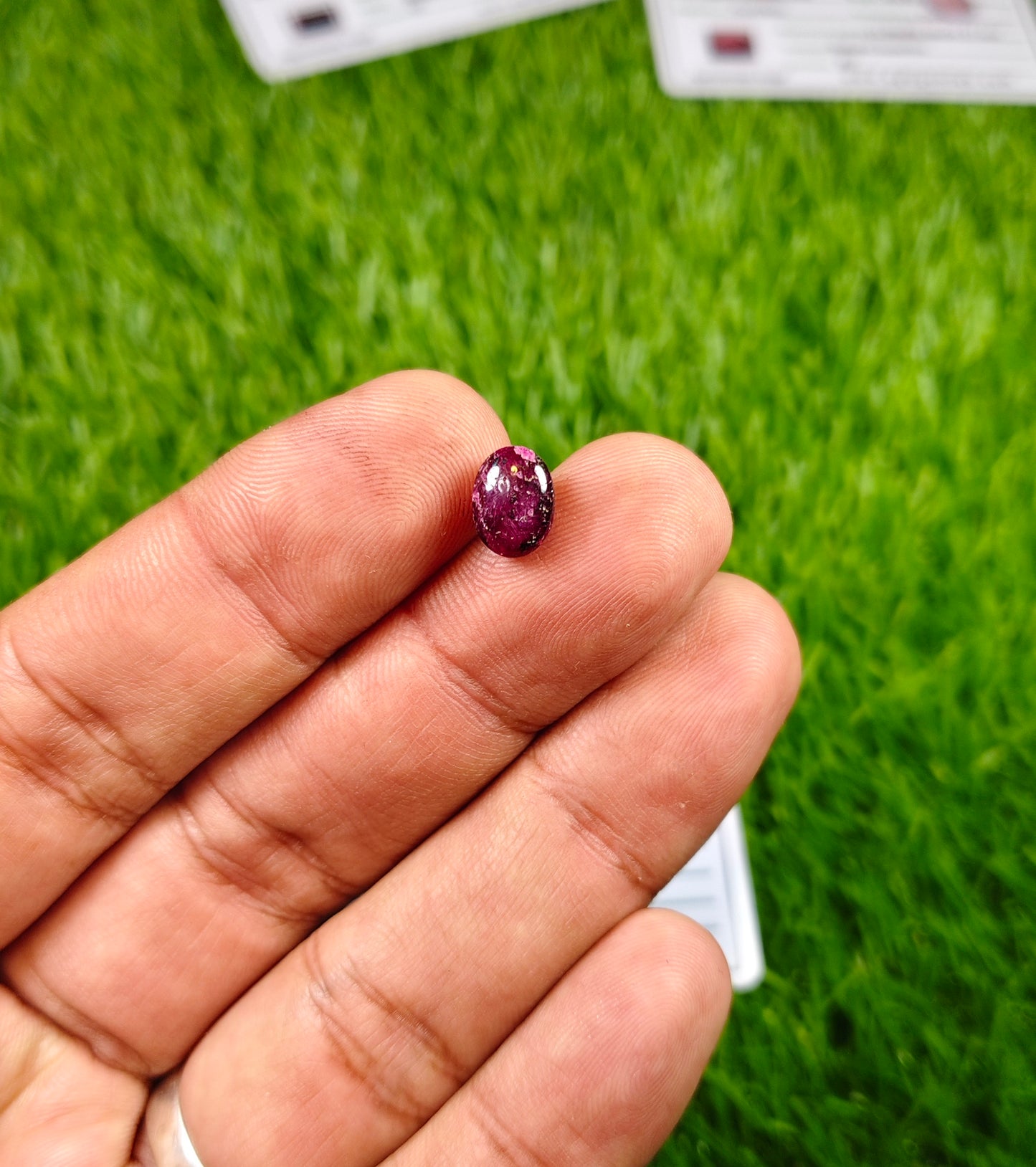 Ruby Star With Lab certificate