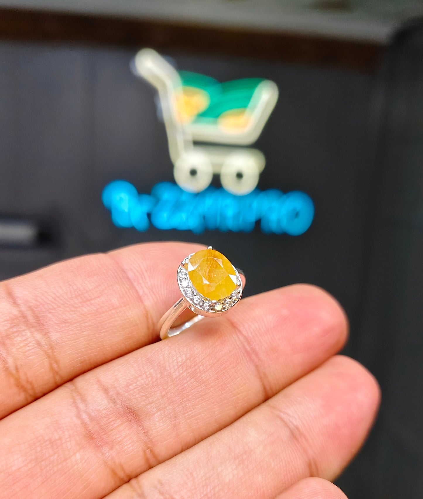 Pukhraj Ring