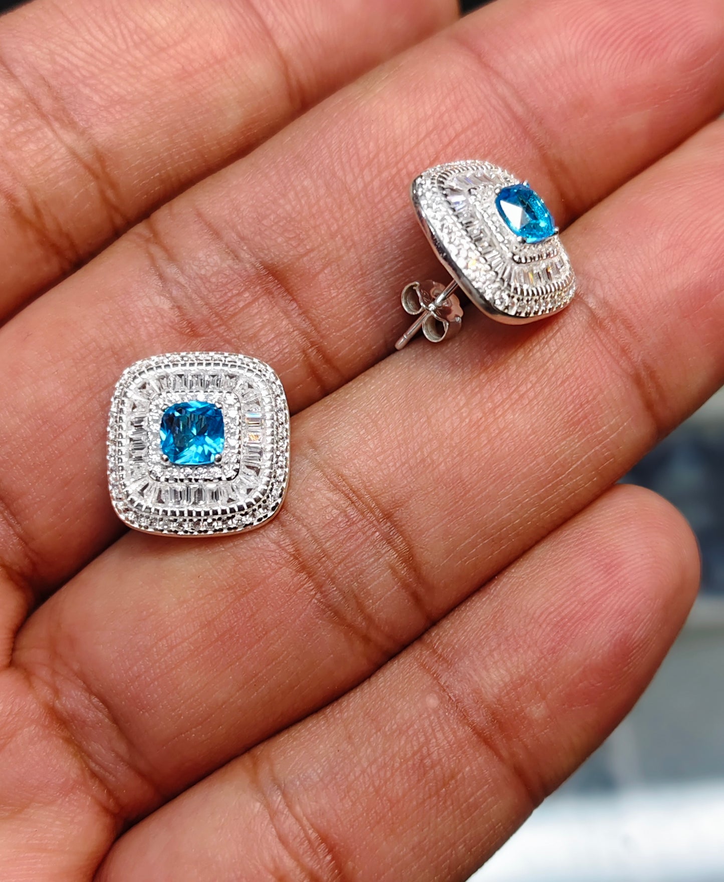 Jewelry Sets In Blue Topaz