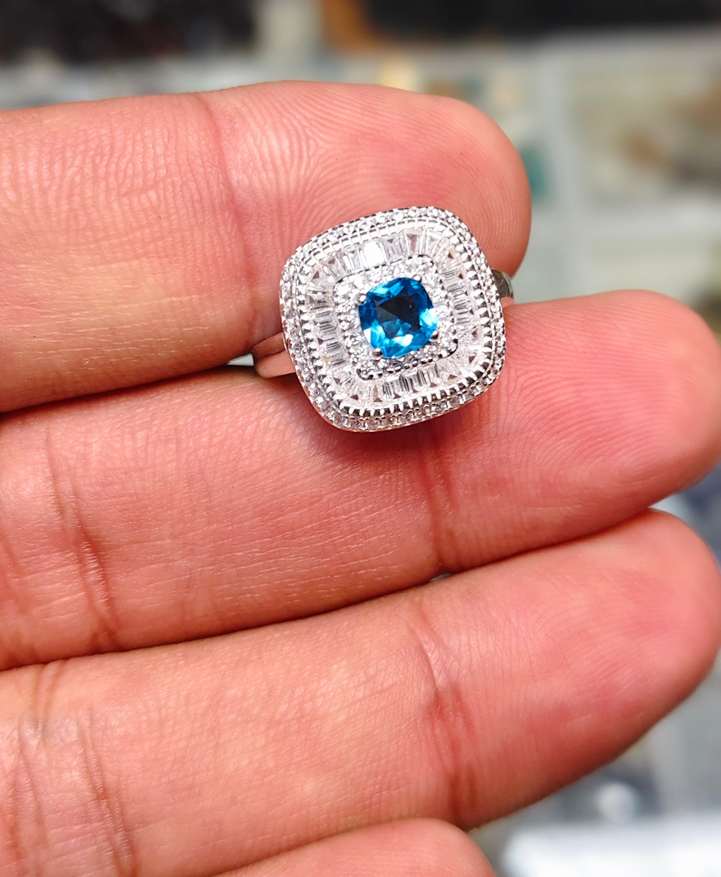 Jewelry Sets In Blue Topaz