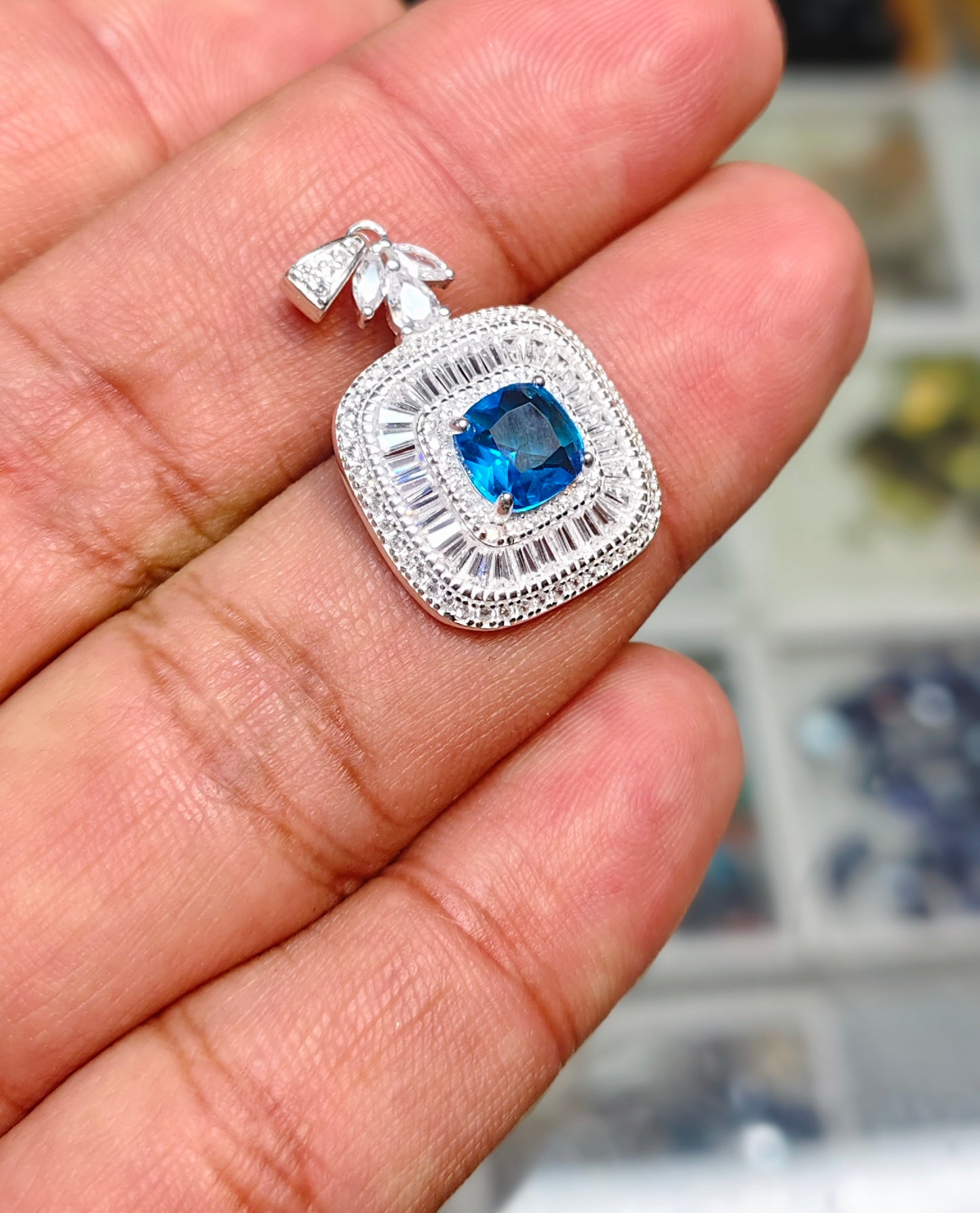 Jewelry Sets In Blue Topaz