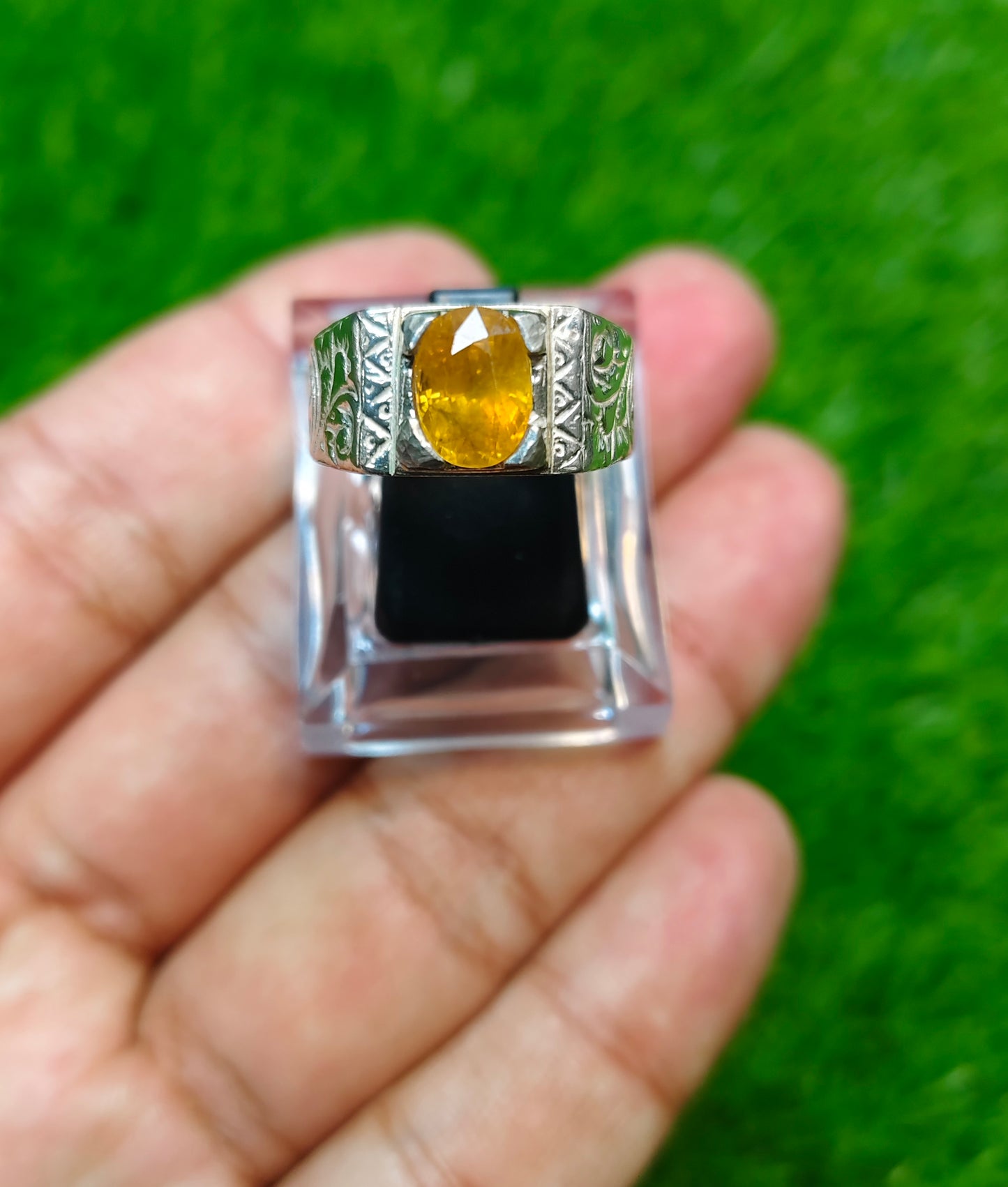 Ceylon Pukhraj Ring