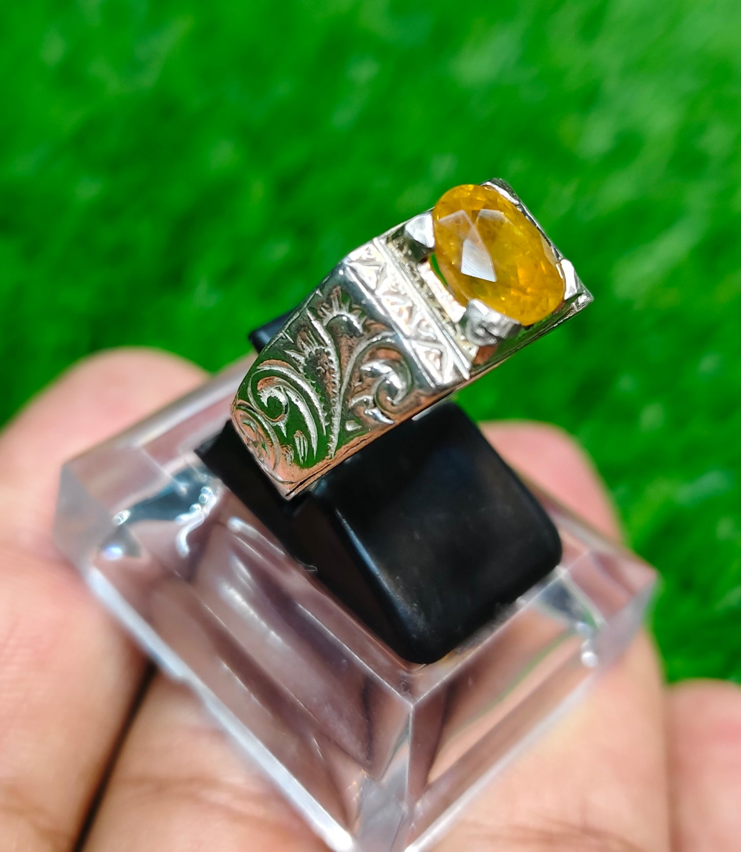 Ceylon Pukhraj Ring