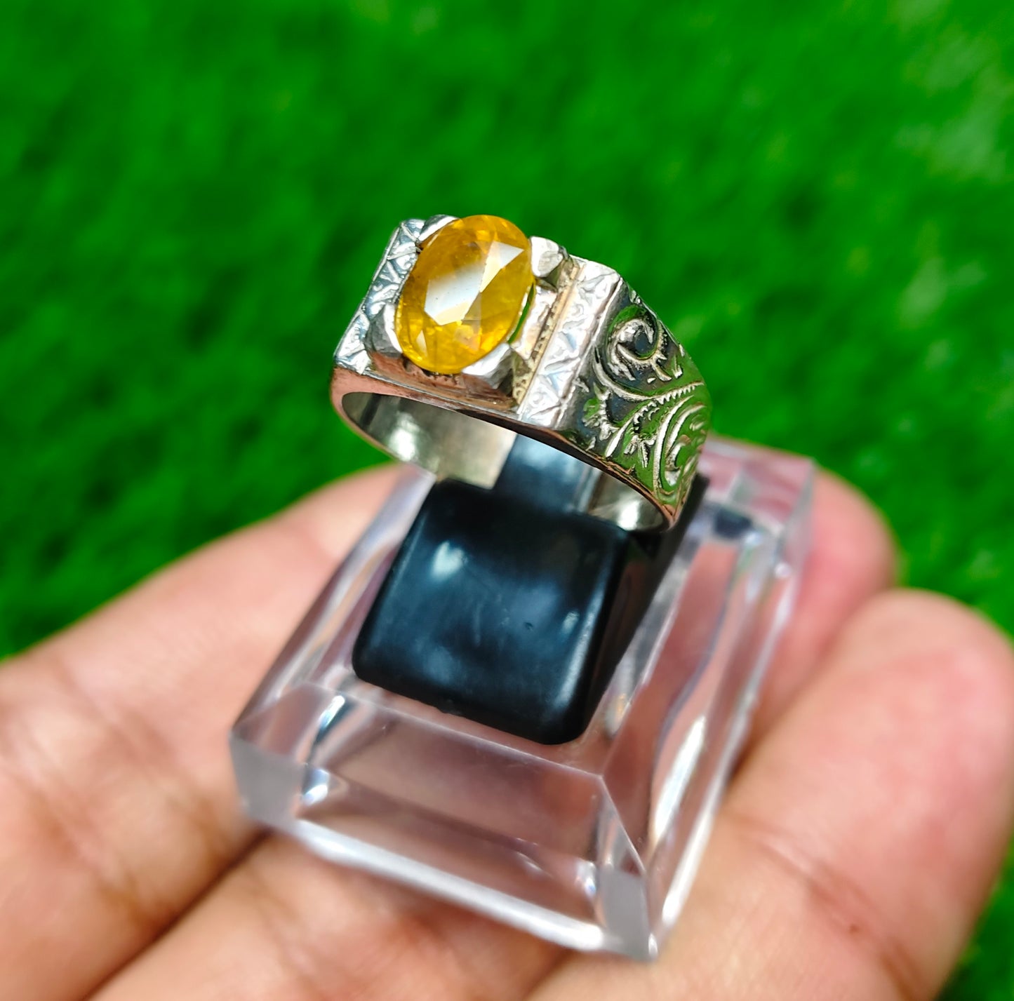 Ceylon Pukhraj Ring