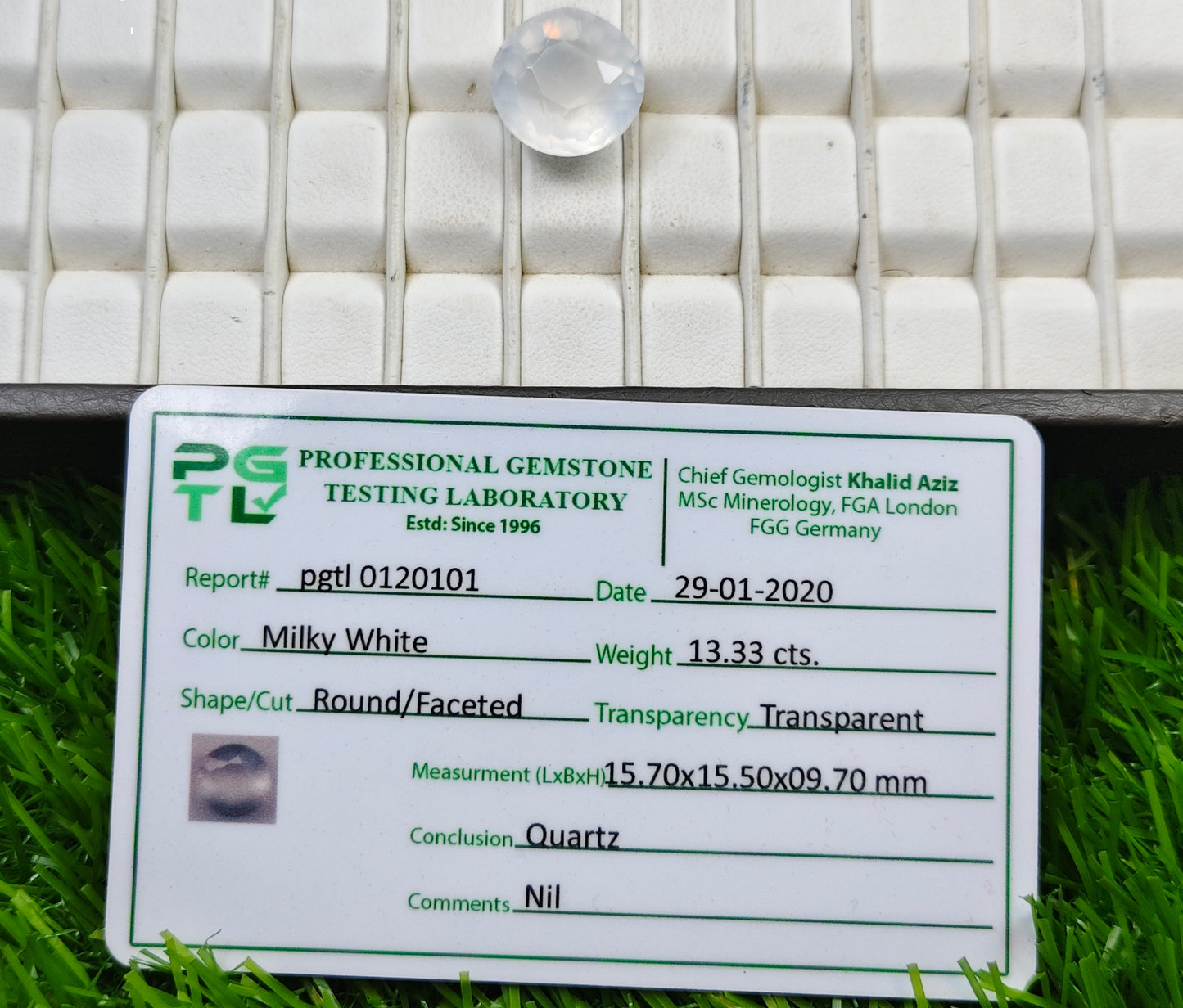 Dur e Najaf With Lab Certificate