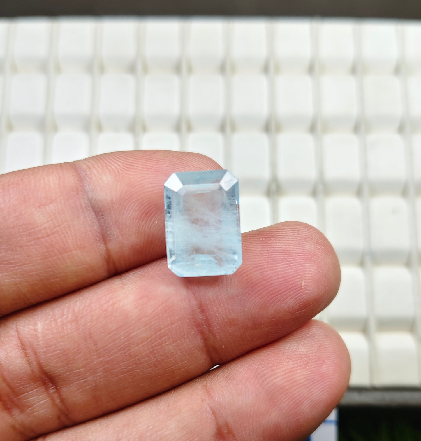 Premium Aquamarine With Lab Certificate