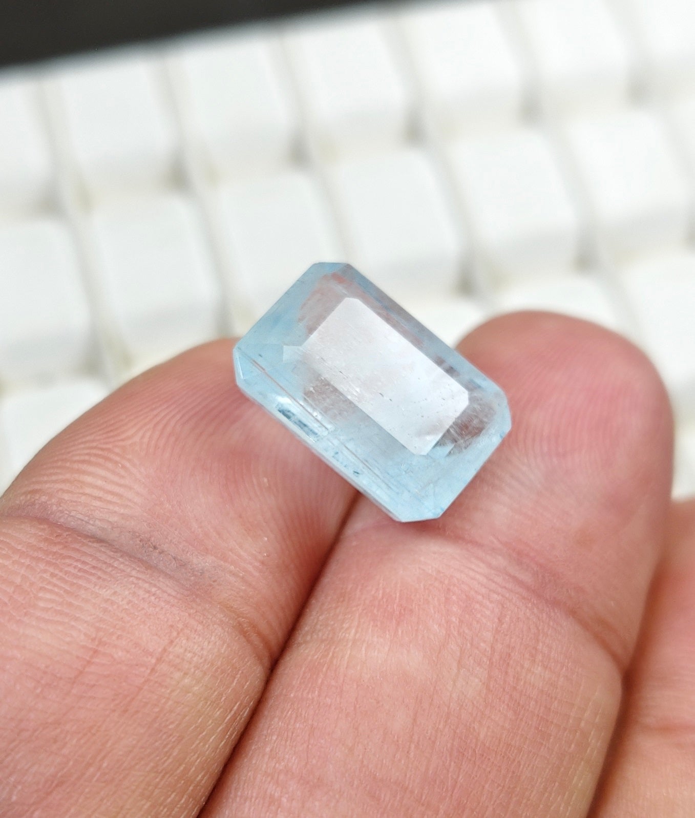 Premium Aquamarine With Lab Certificate