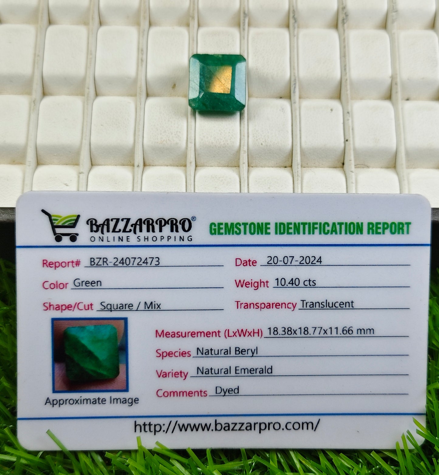 Zambia Zamurd With Lab Certificate