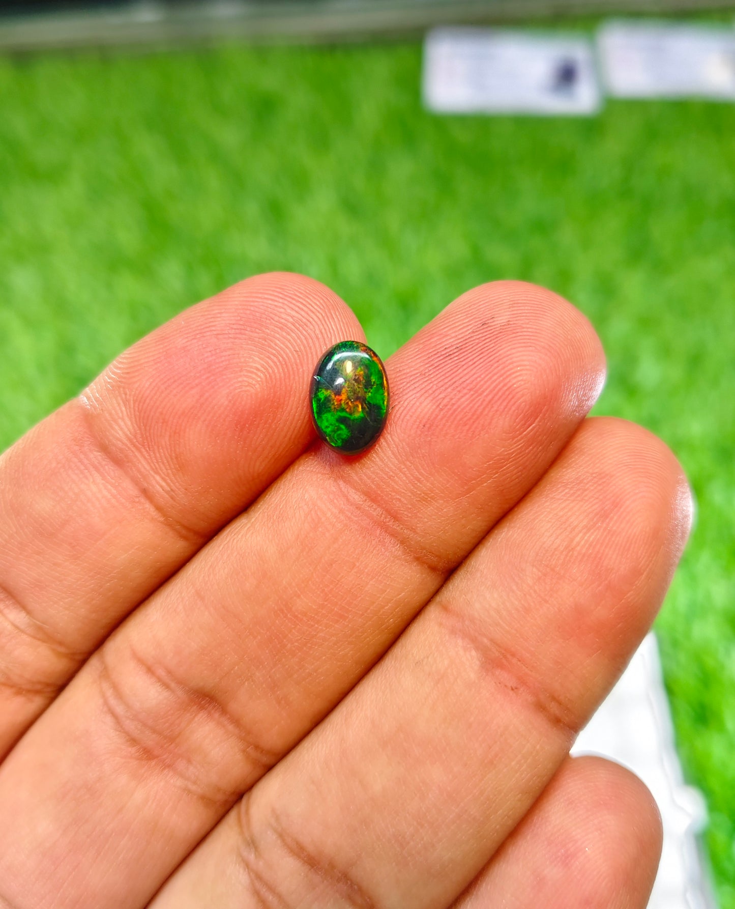 Fire Opal With Lab Certificate