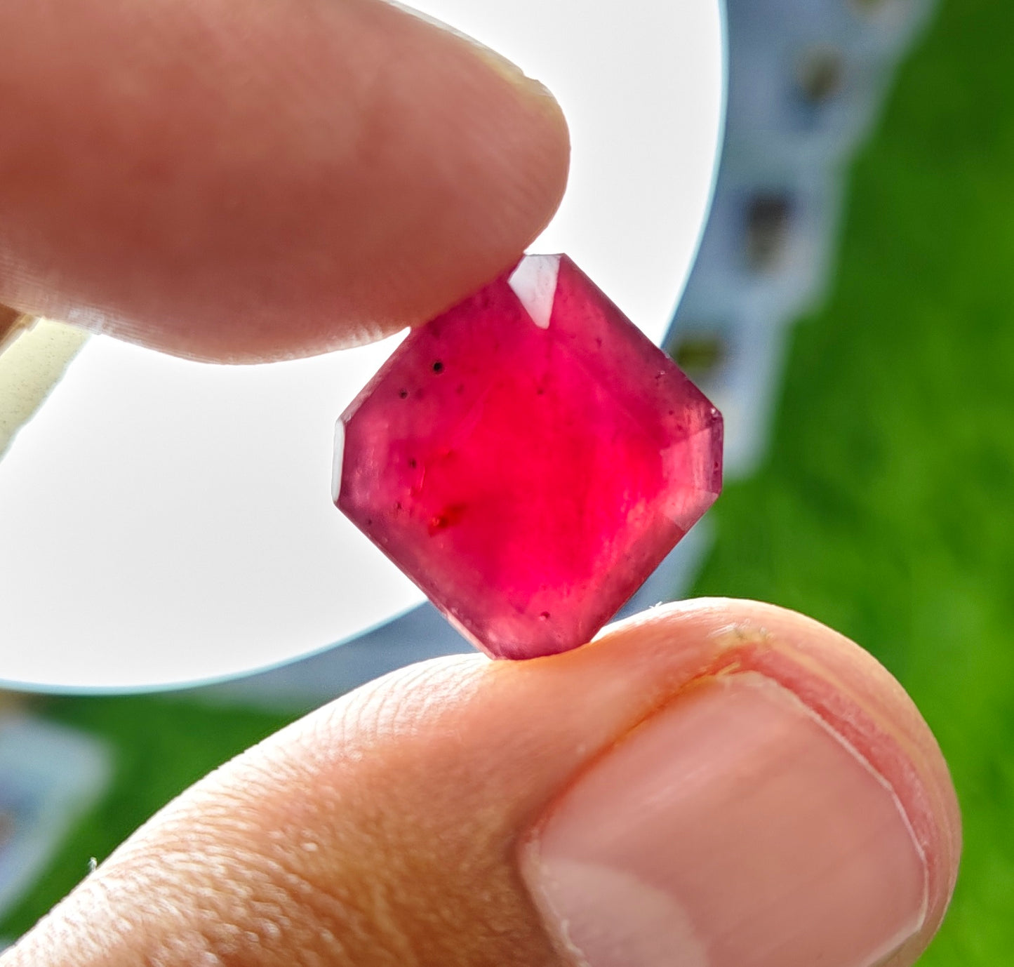 Pigeon Blood Ruby With Lab Certificate