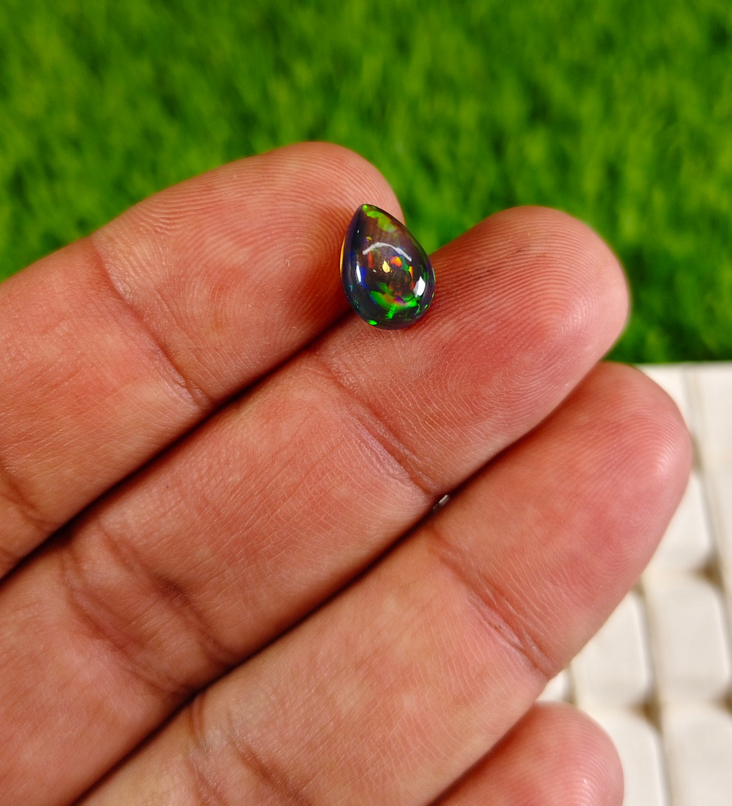 Black Opal With Lab Certificate