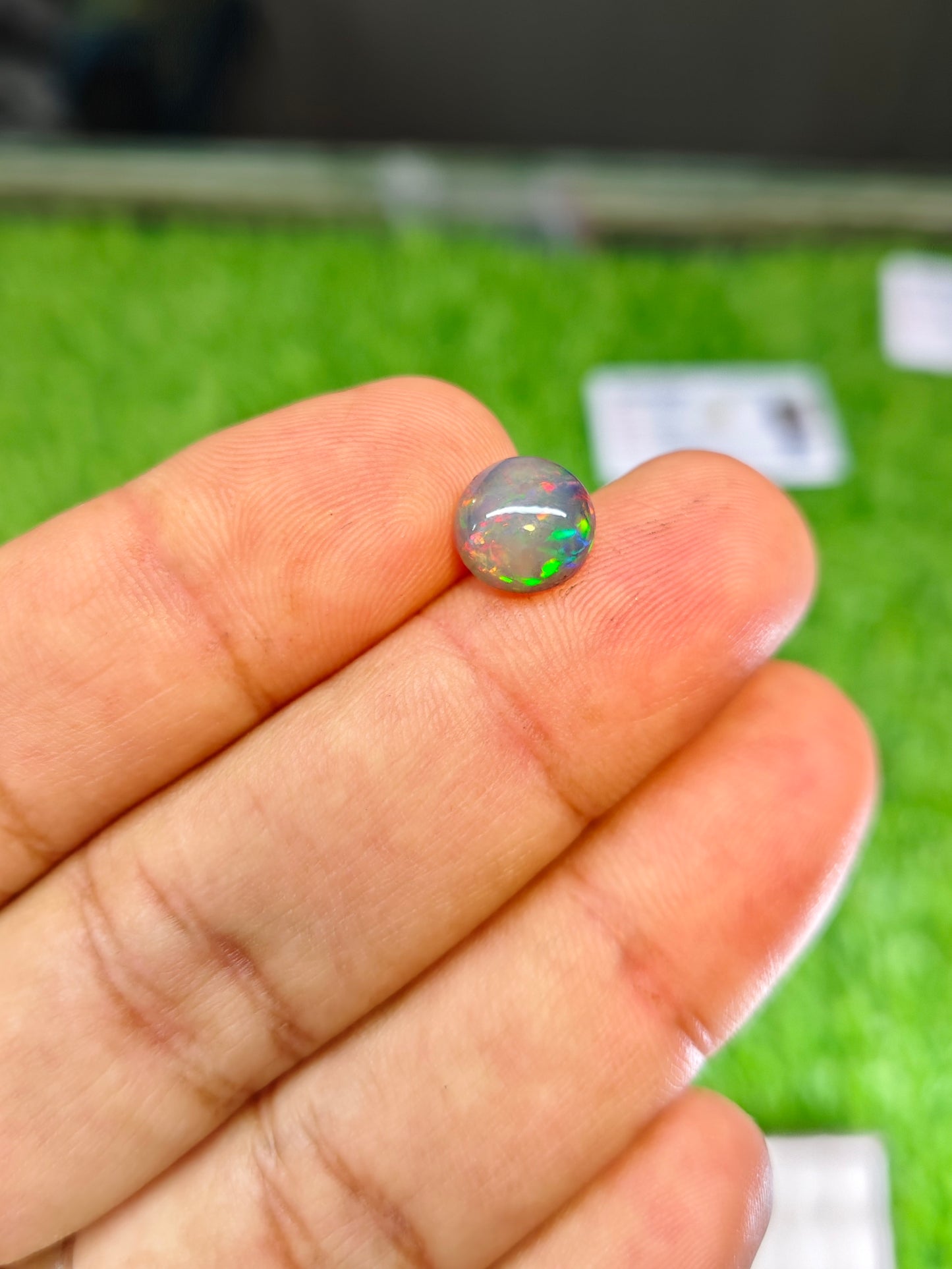 Black Opal With Lab Certificate