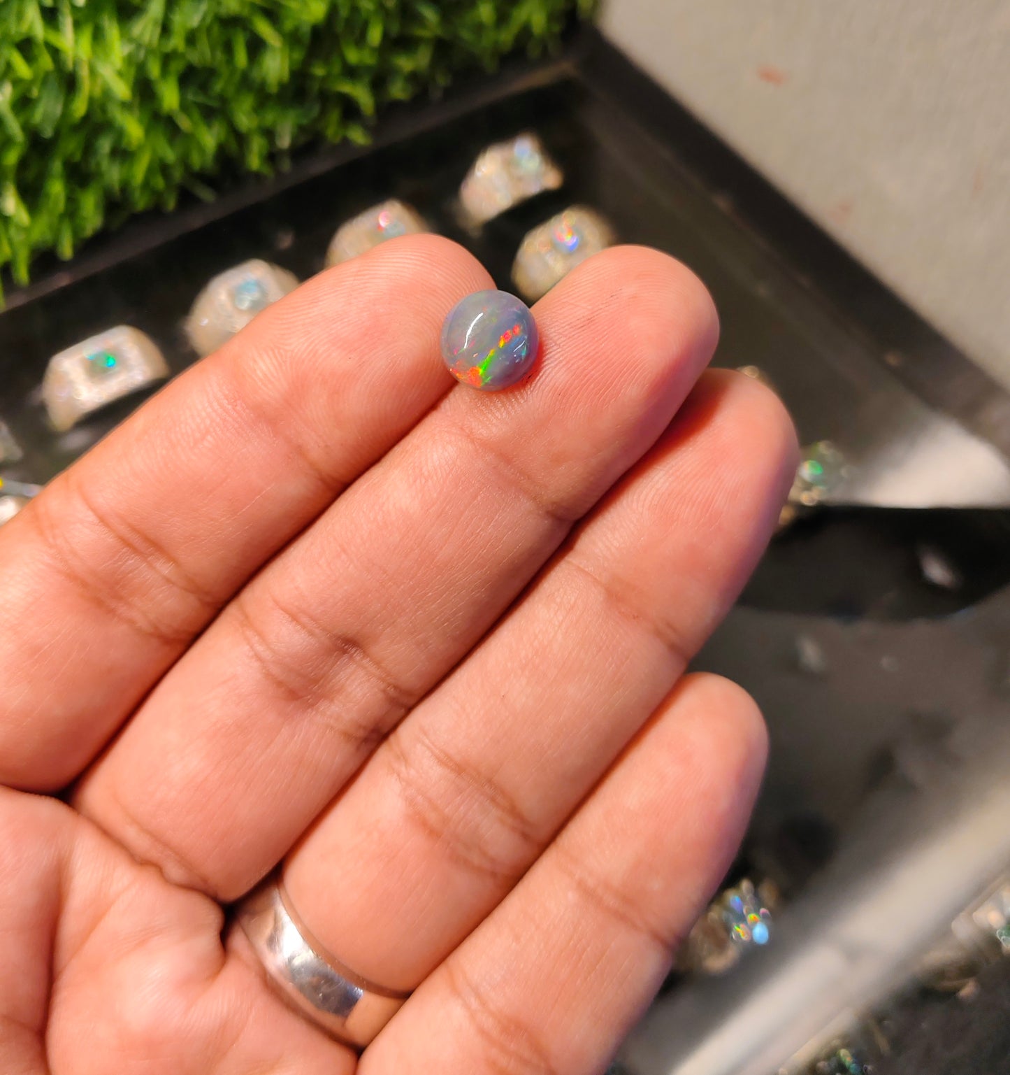 Black Opal With Lab Certificate