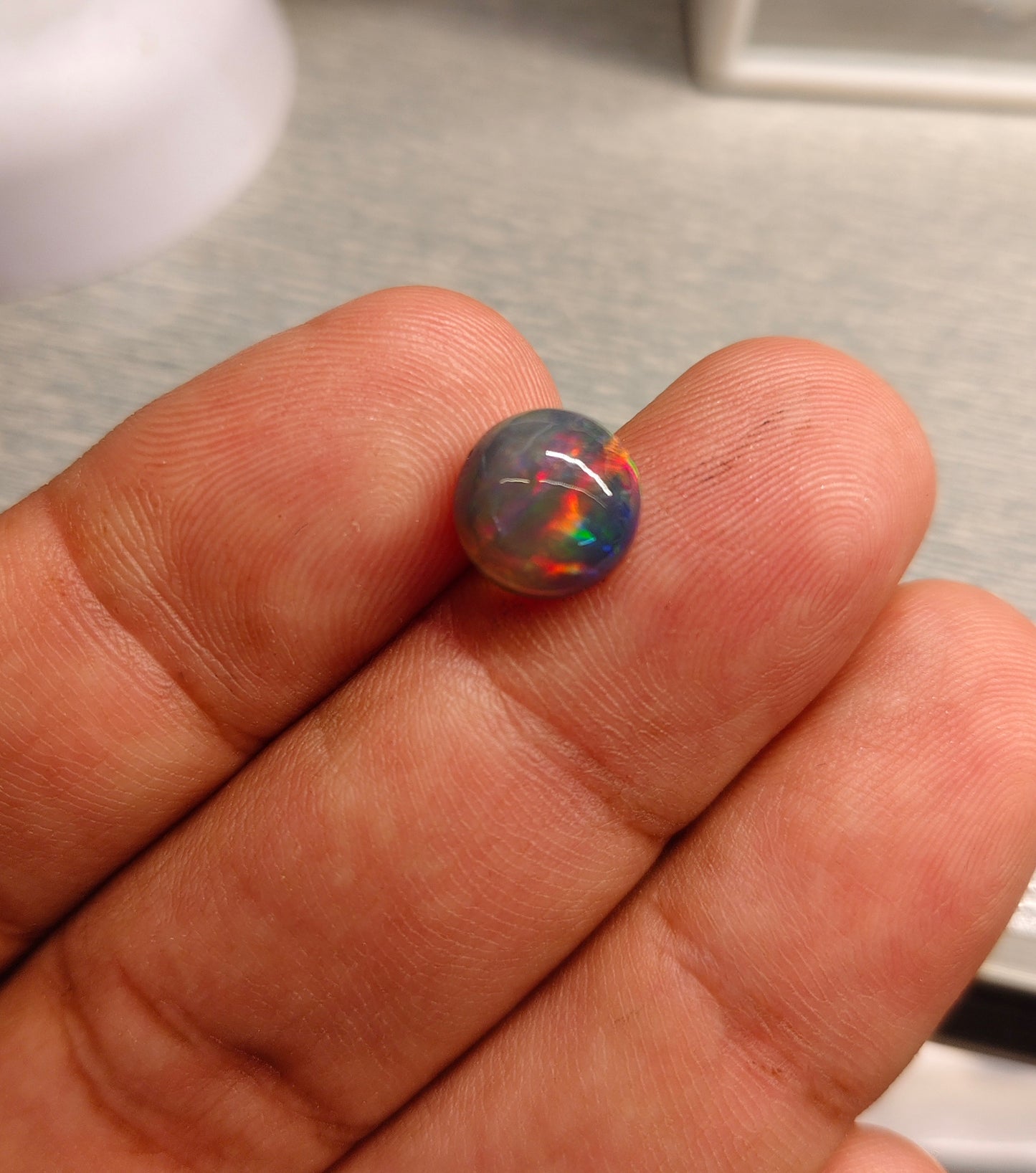 Black Opal With Lab Certificate