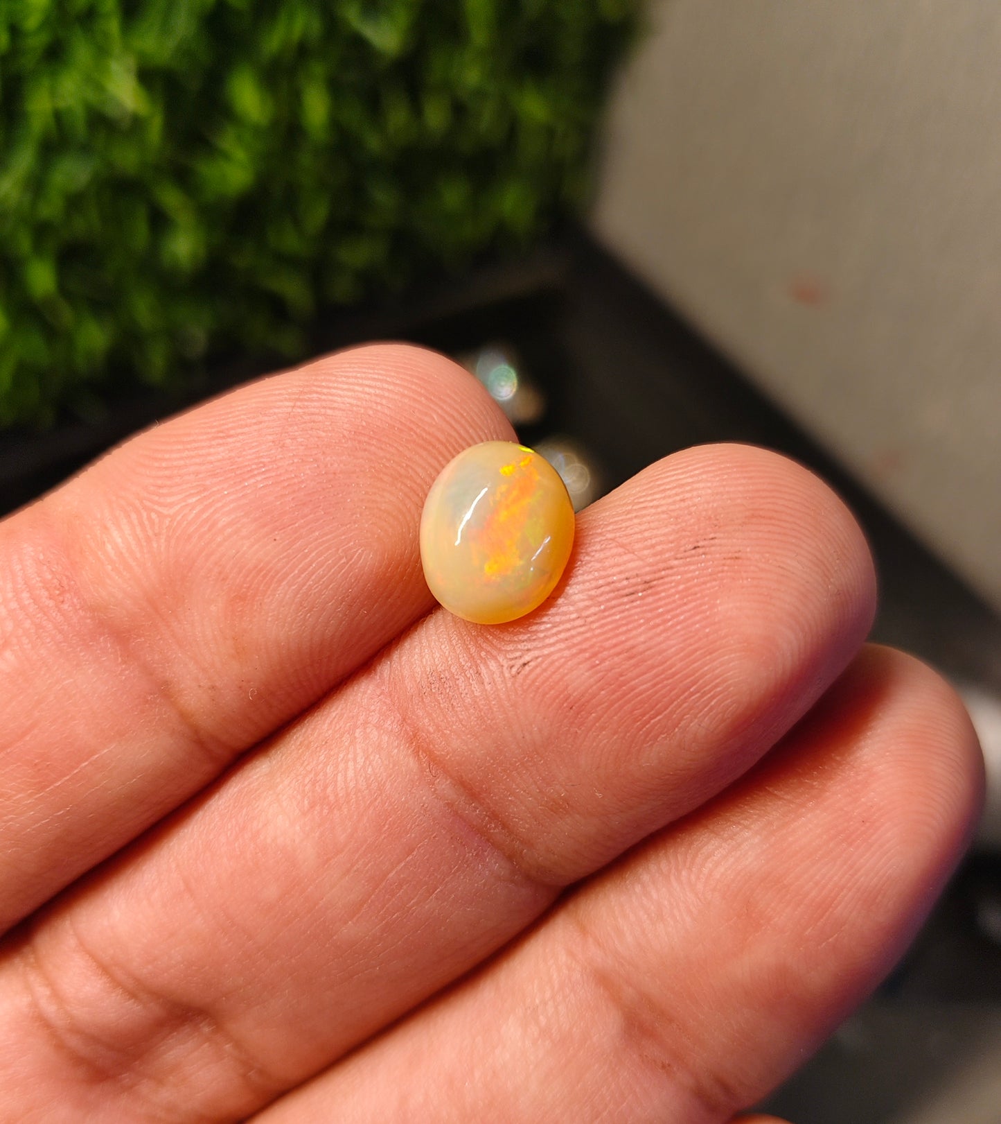 Fire Opal With Lab Certificate
