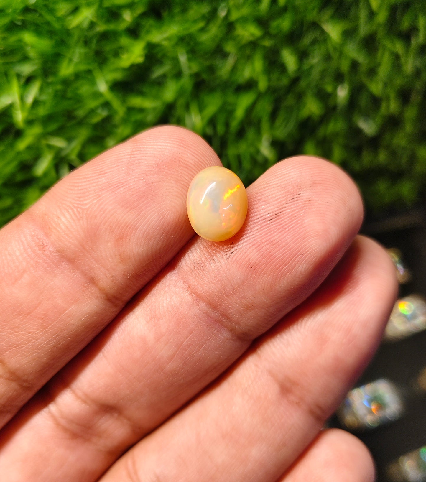 Fire Opal With Lab Certificate