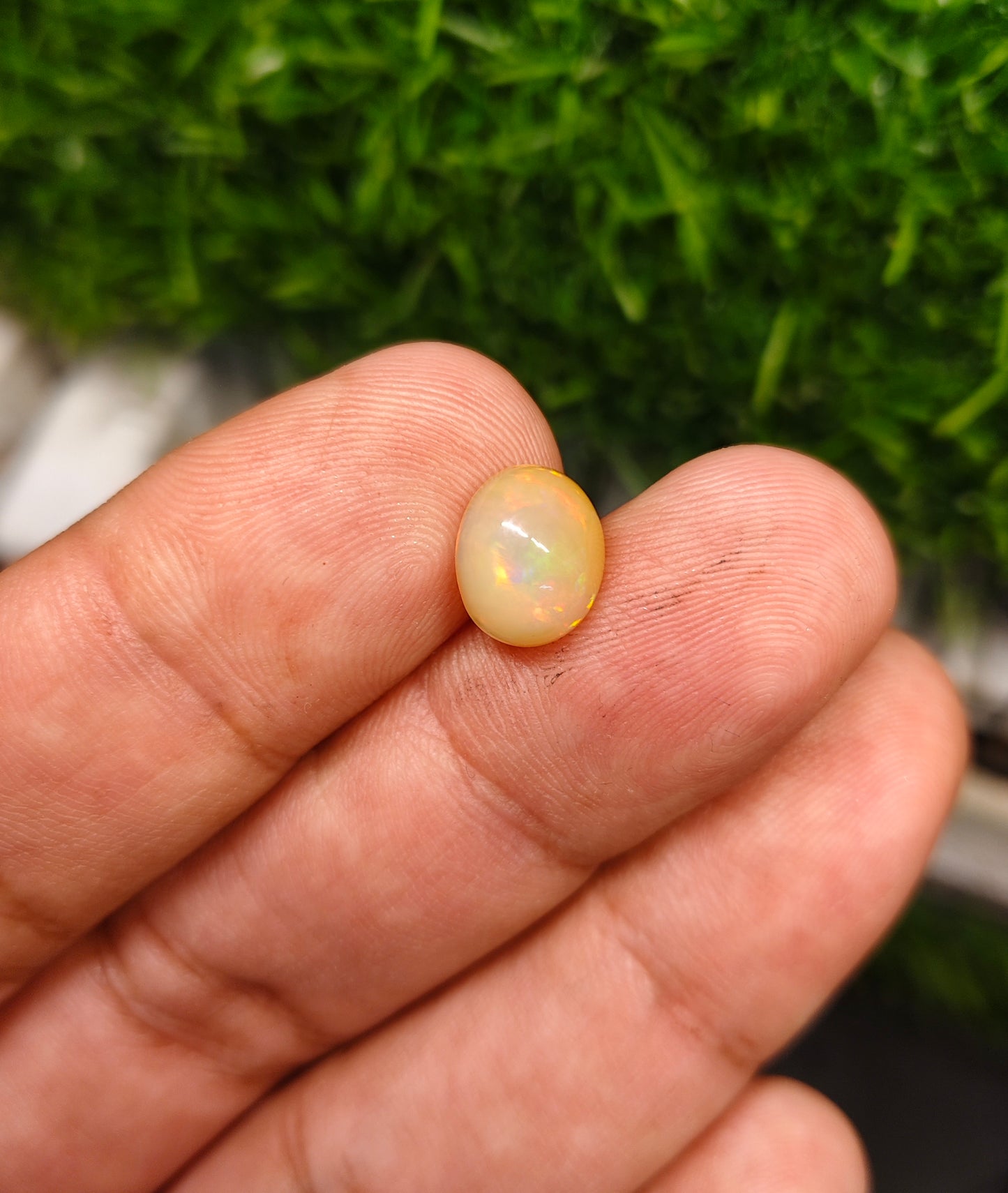 Fire Opal With Lab Certificate