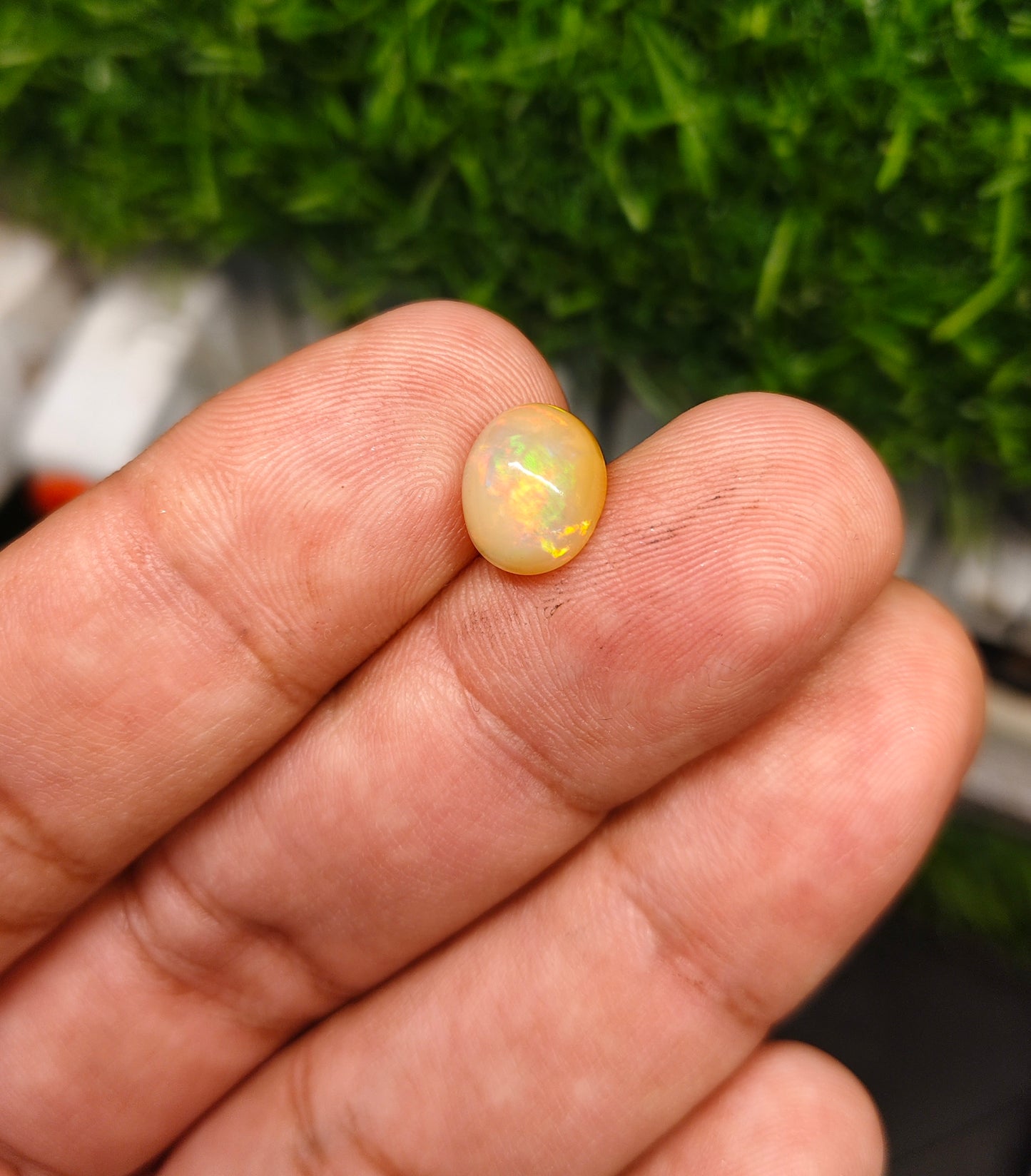 Fire Opal With Lab Certificate